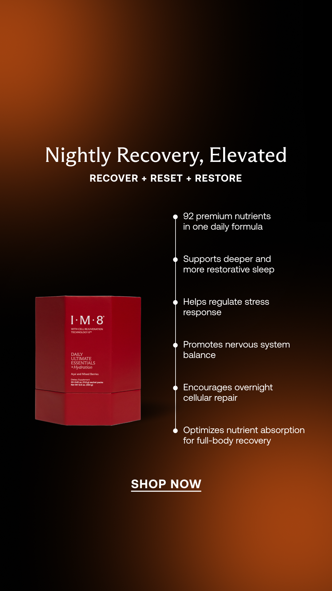 IM8 Health Facebook ad