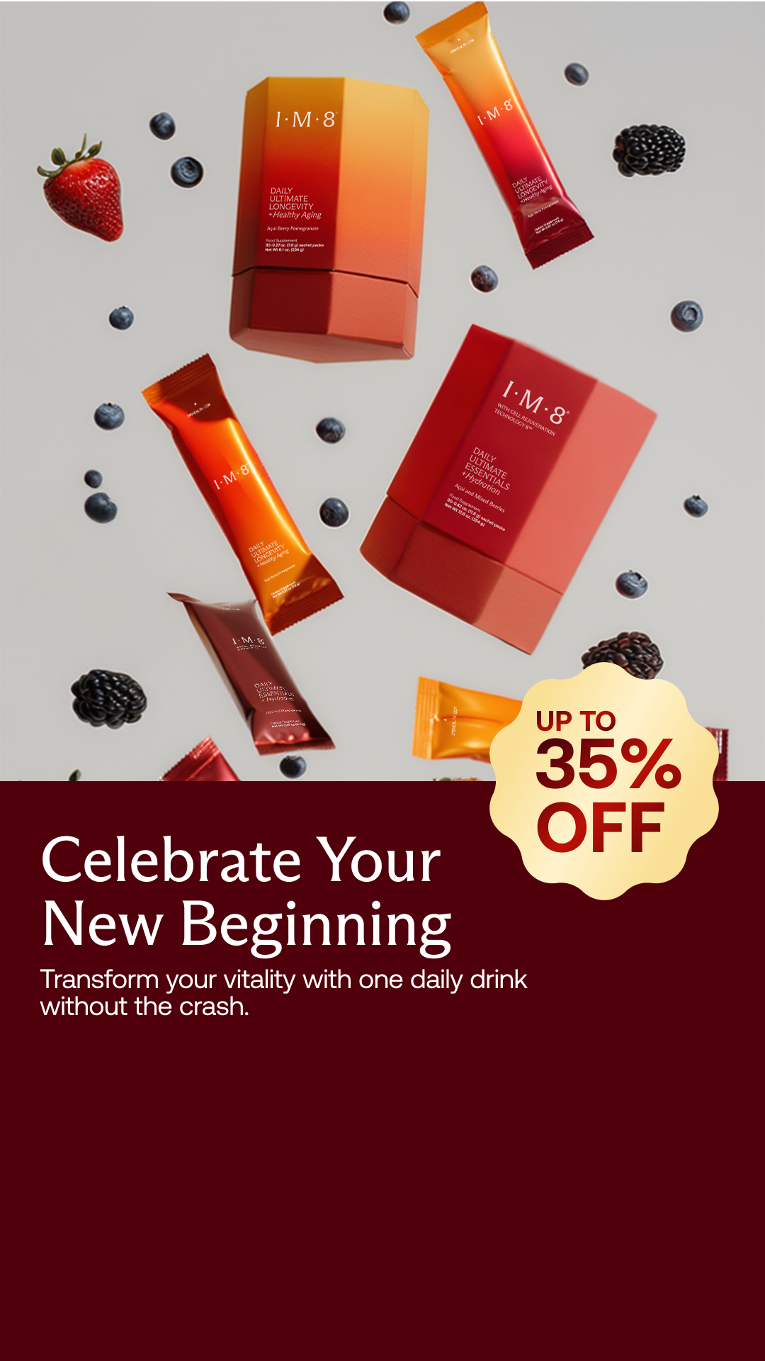 IM8 Health Facebook ad