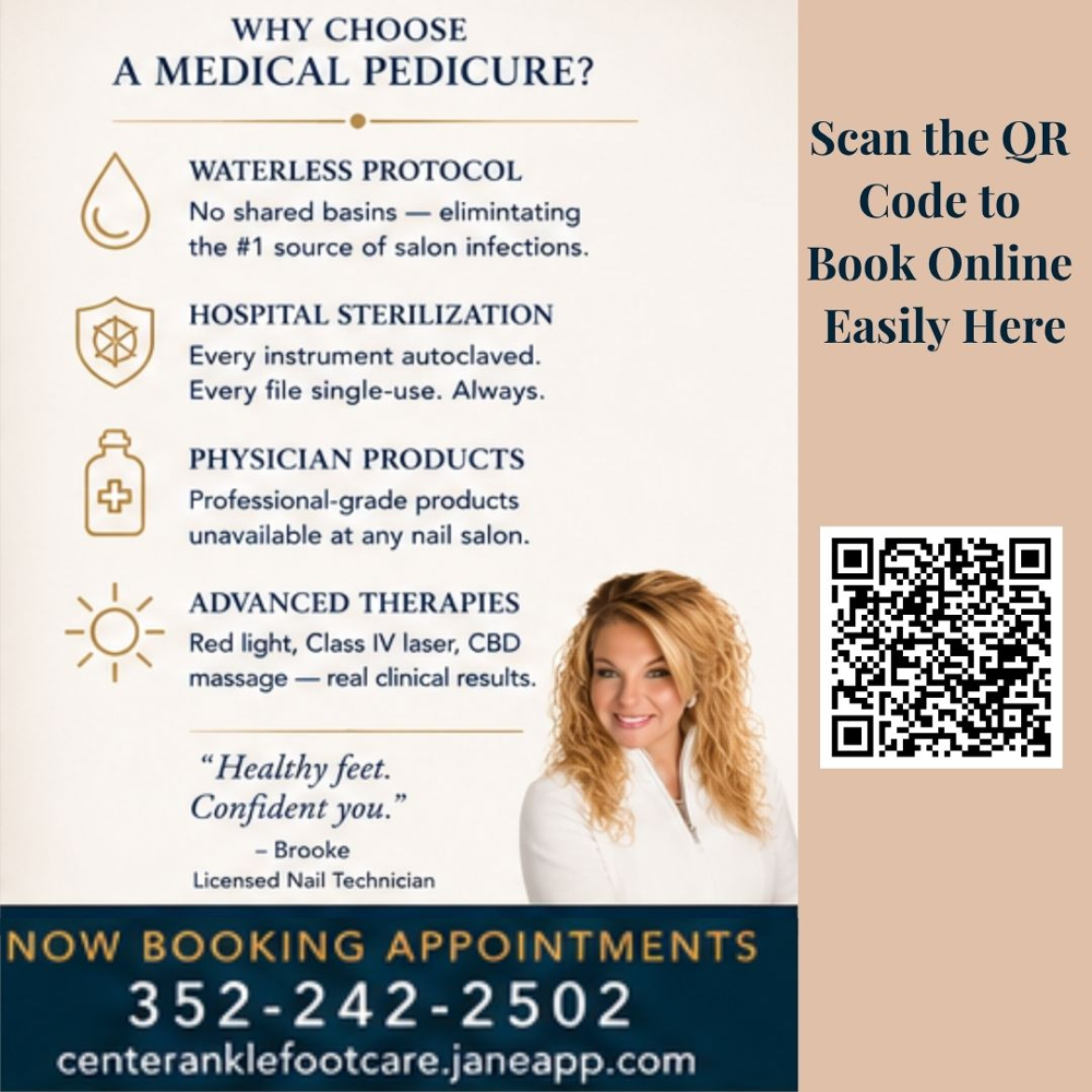 Center for Ankle and Foot Care Facebook ad