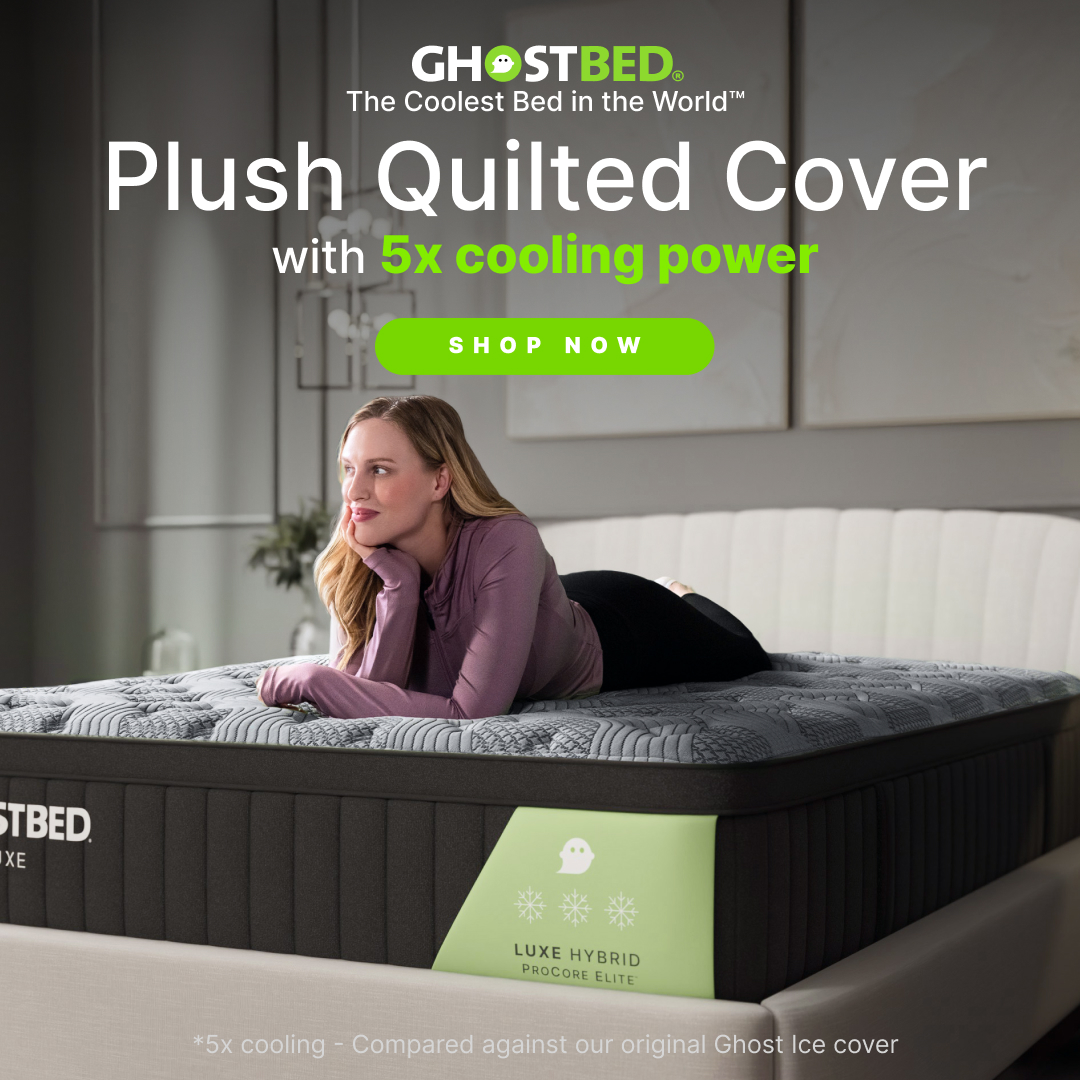 GhostBed Facebook ad