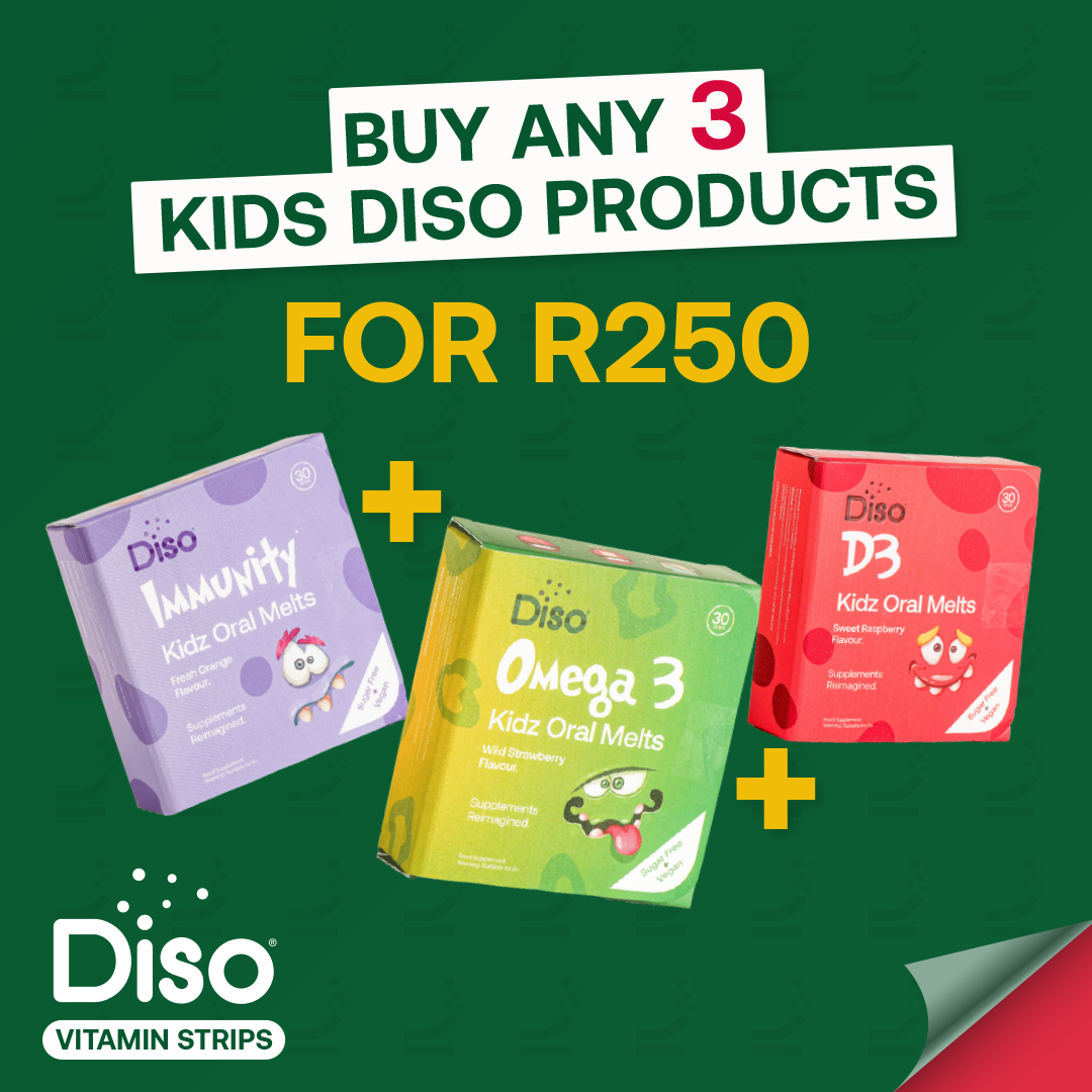 Diso.sa Facebook ad: Any 3 Kids Products for ONLY R250!