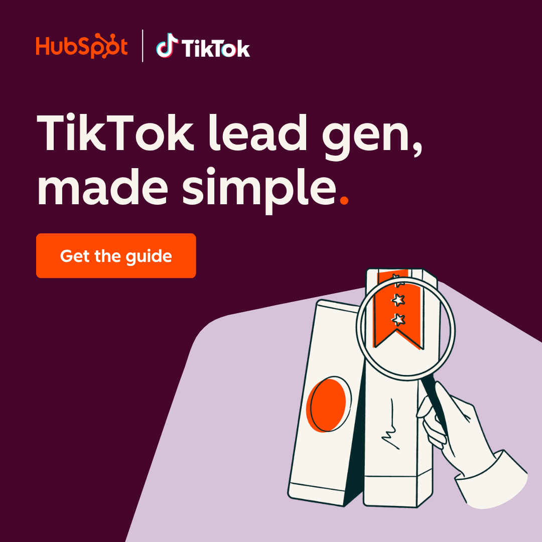 HubSpot Facebook ad