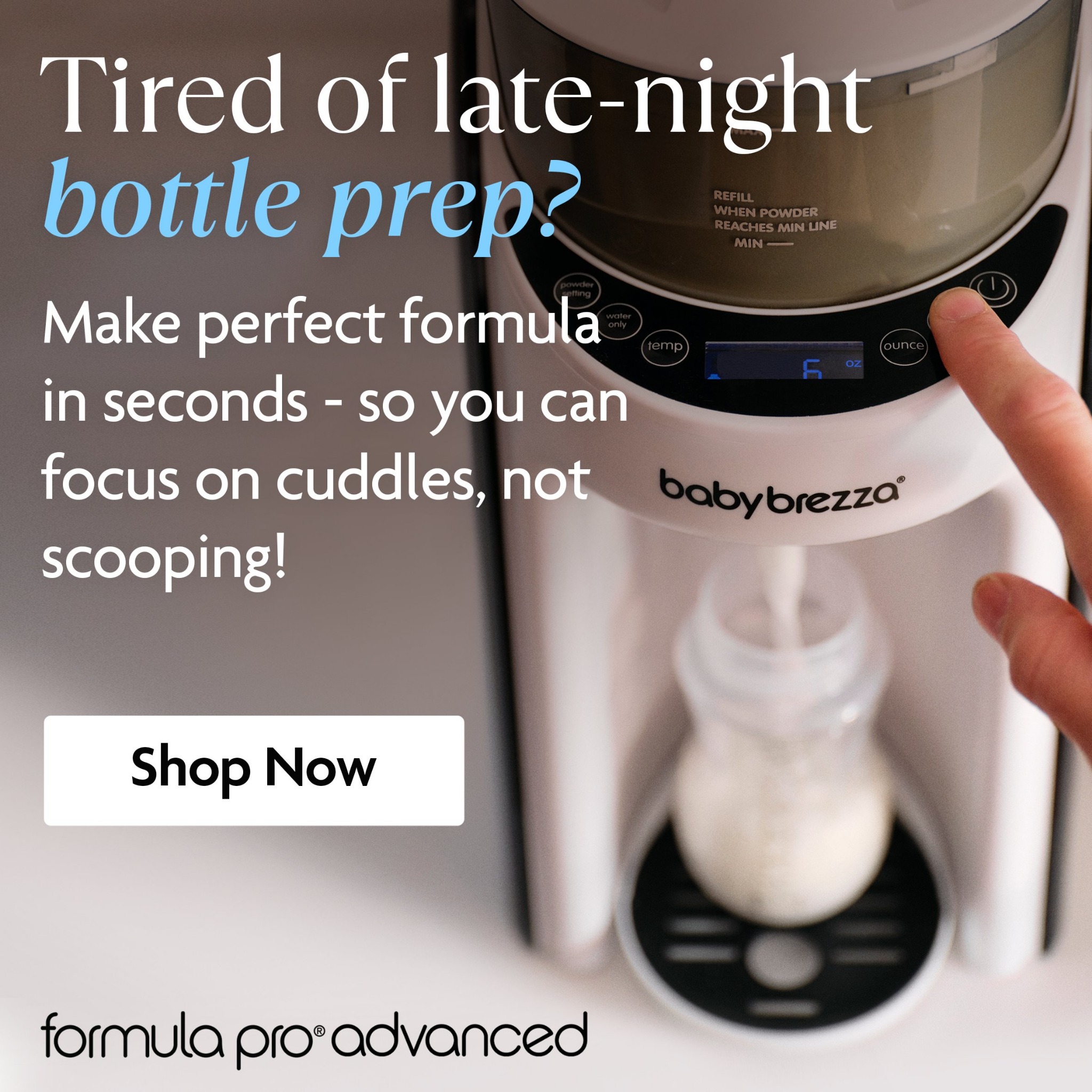 Baby Brezza, Middle East Facebook ad