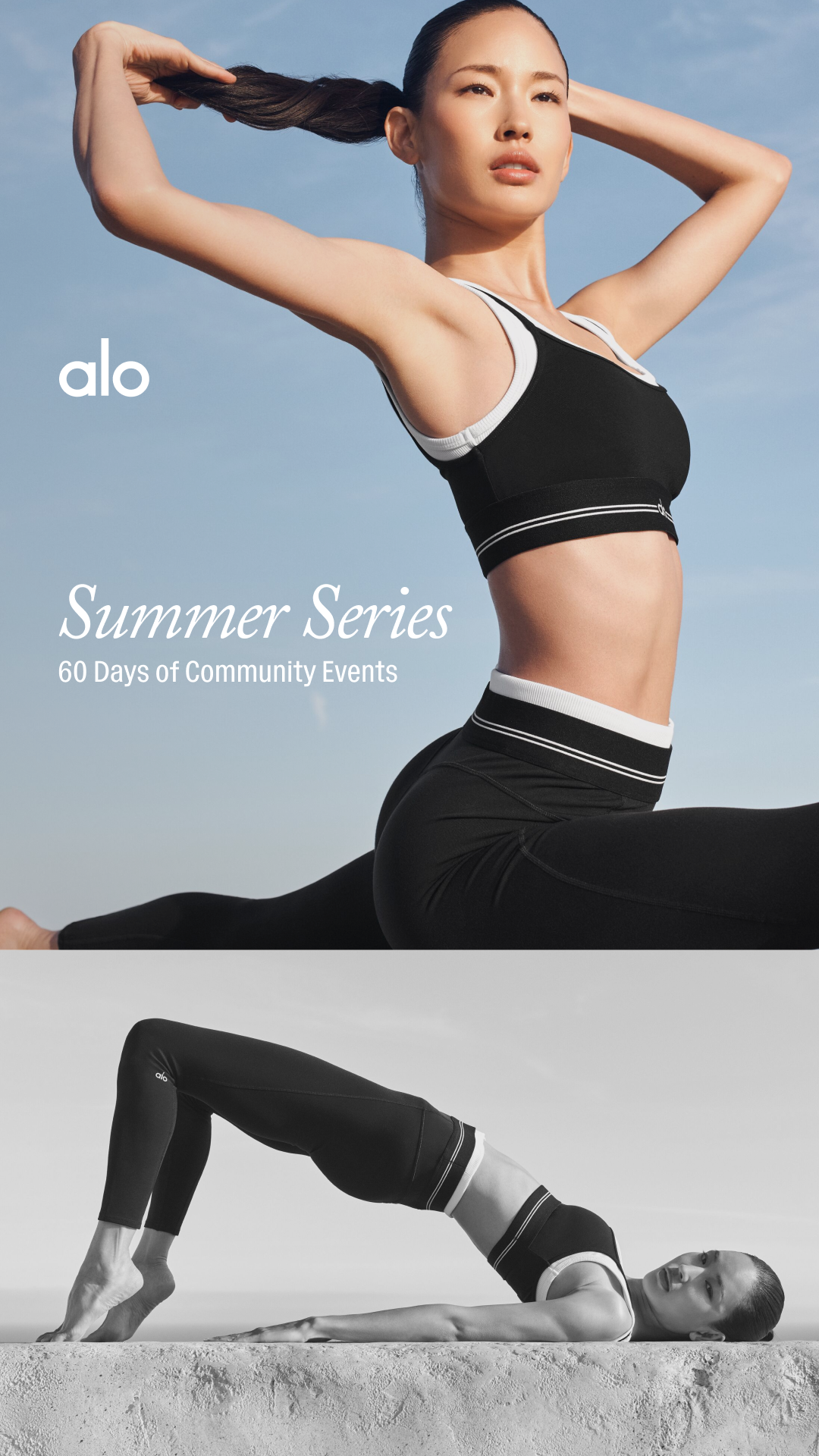 Alo Yoga Facebook ad