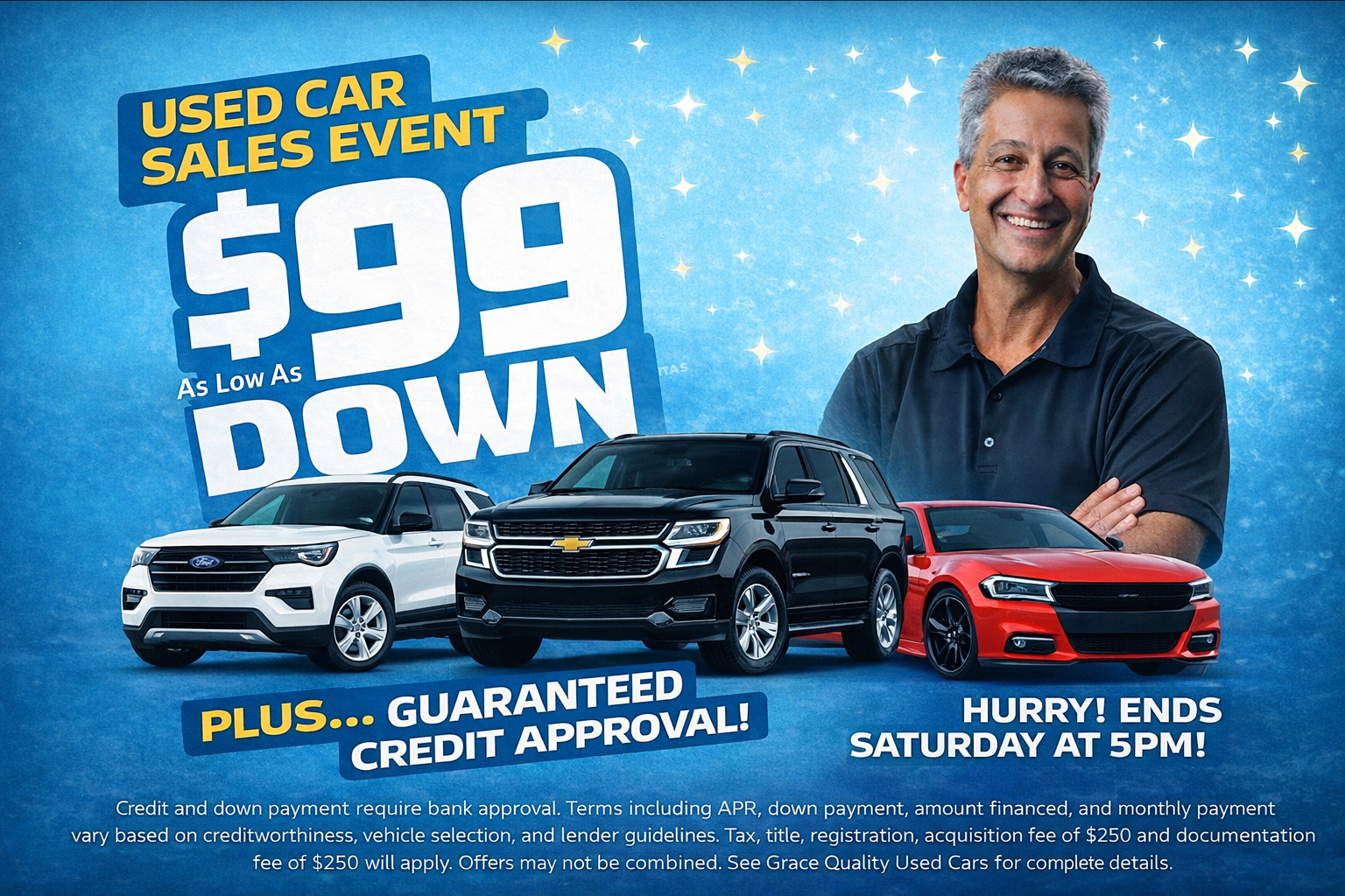 Grace Quality, Auto Sales, Service, Body Shop Facebook ad from Mar 13, 2026