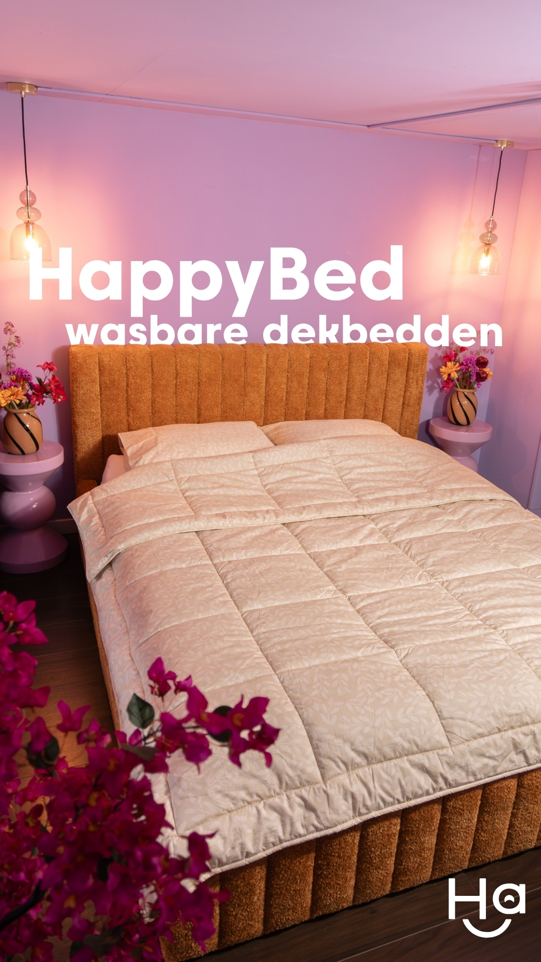 HappyBed Facebook ad