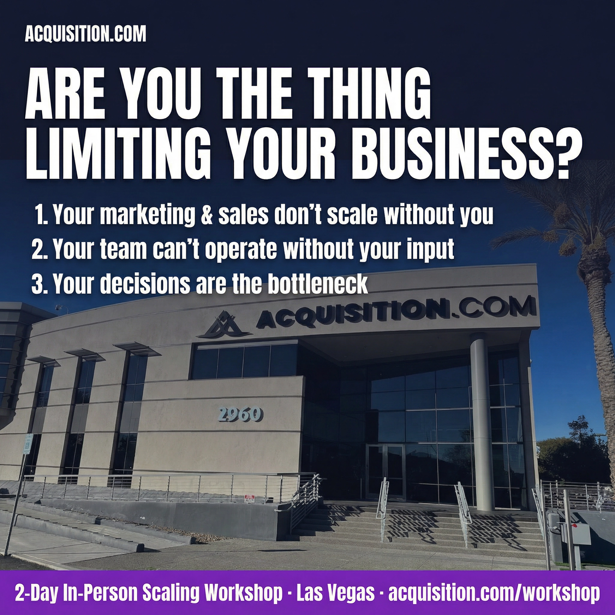 Acquisition.com Facebook ad