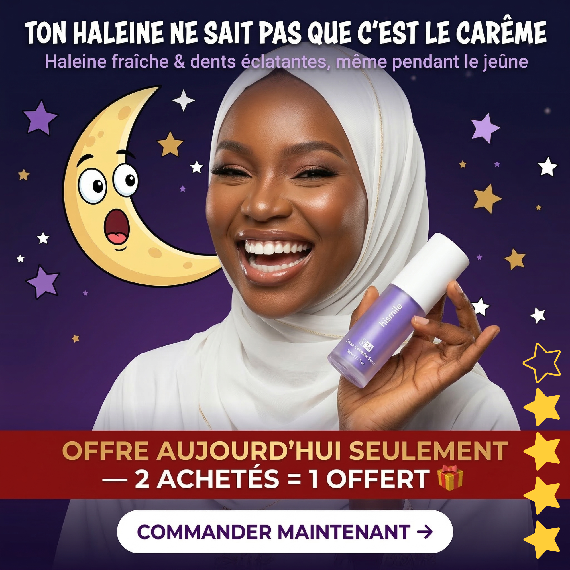 Radiance Collagène Facebook ad: Fraîcheur longue durée