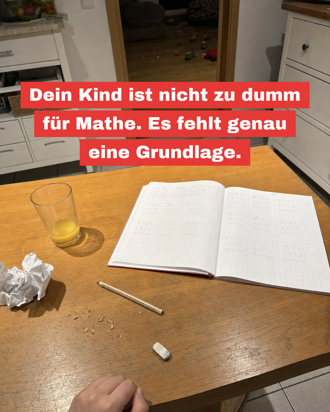 Familien Kompass Facebook ad: Es liegt nicht an der Intelligenz