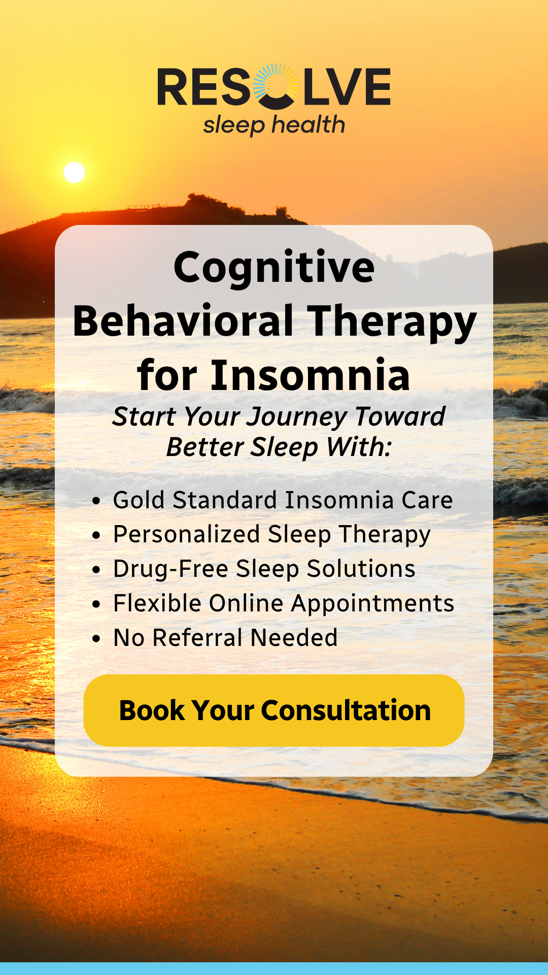 Resolve Sleep Health Facebook ad