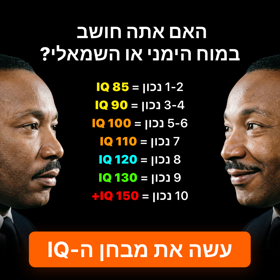 My IQ Facebook ad