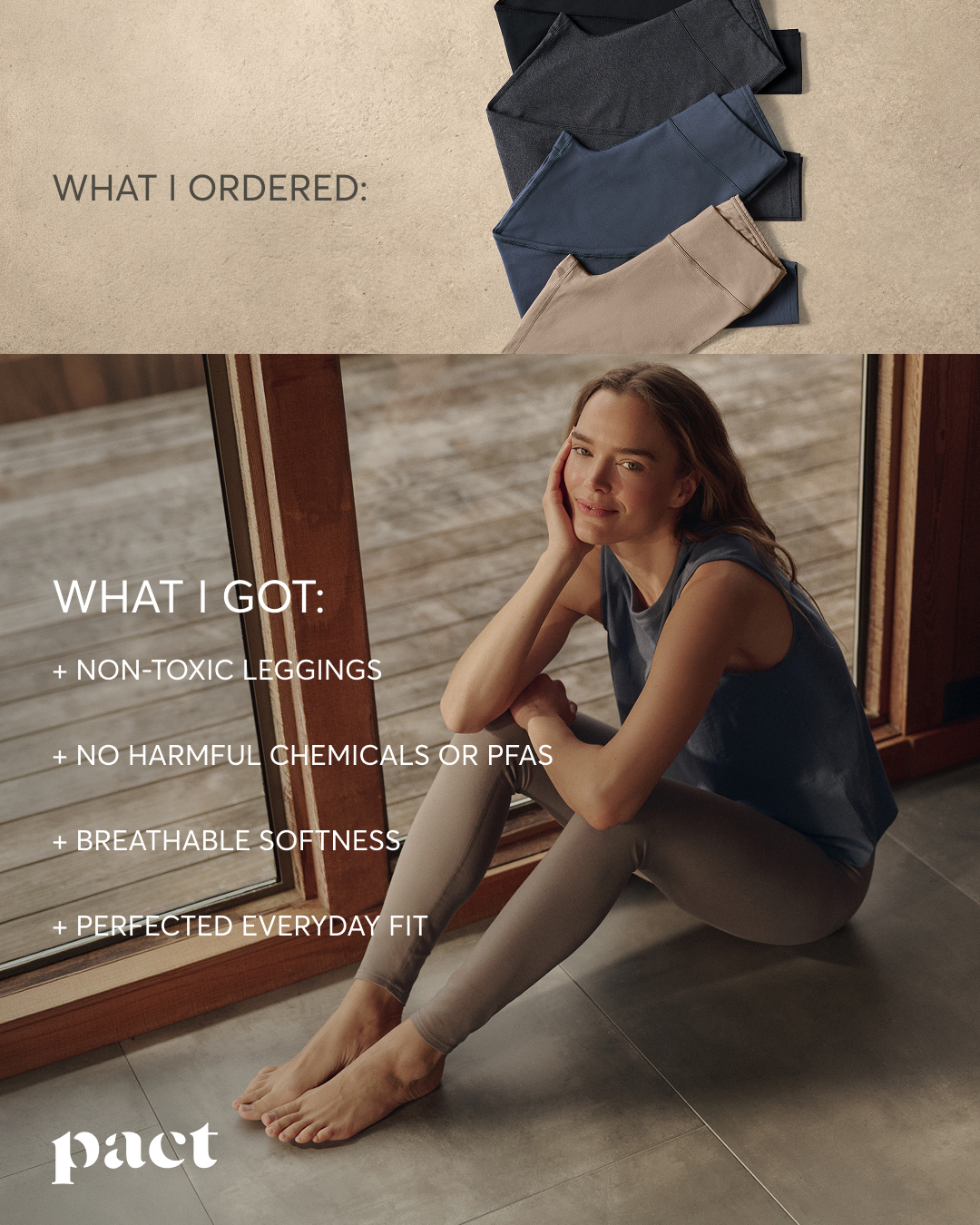 p a c t Facebook ad