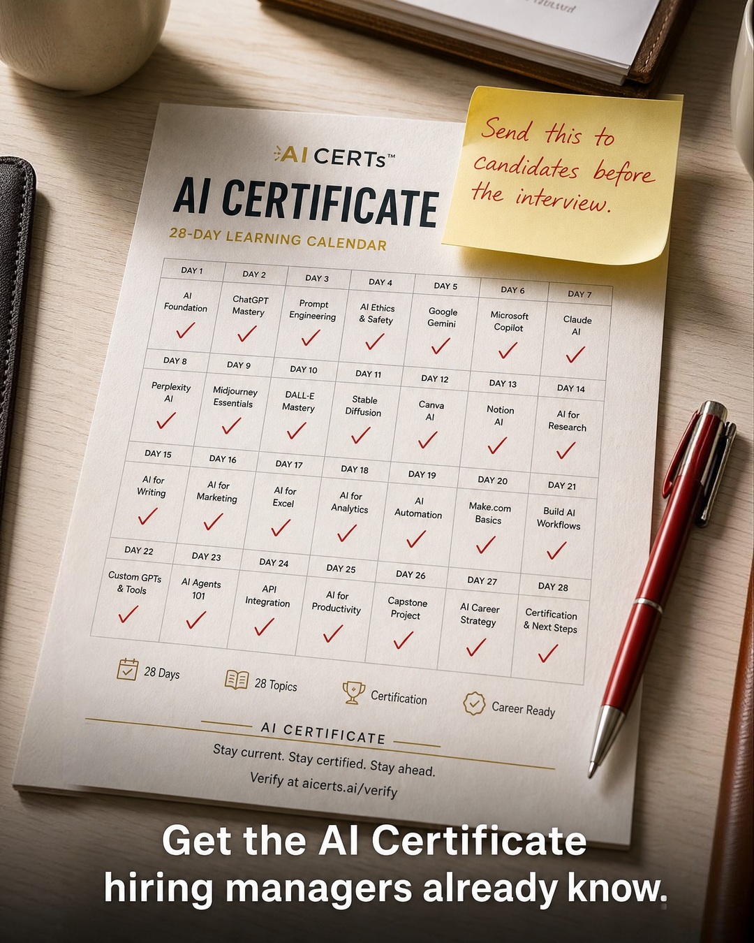 Career Unlocked Facebook ad: Start Now