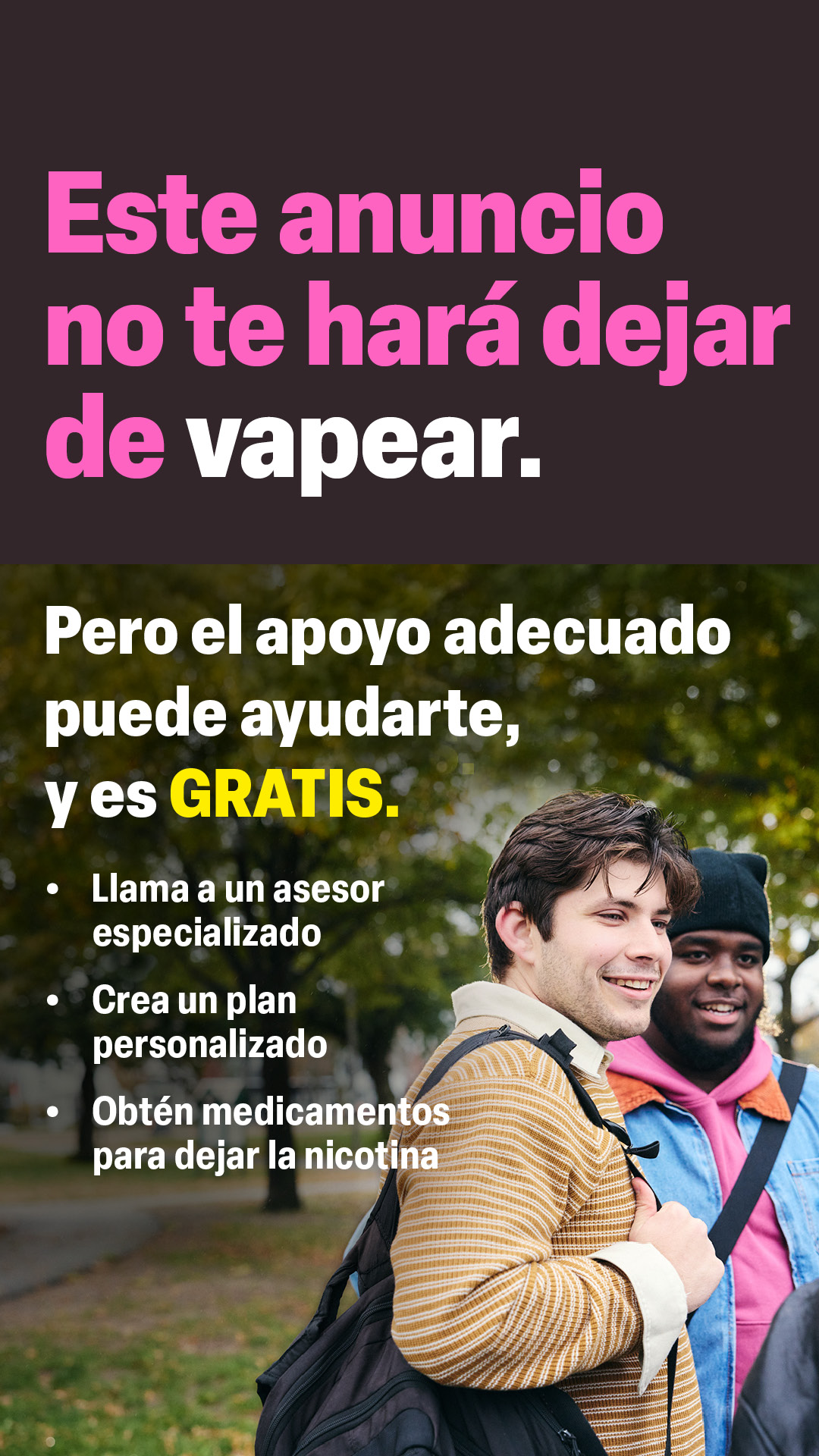 Massachusetts Department of Public Health Facebook ad