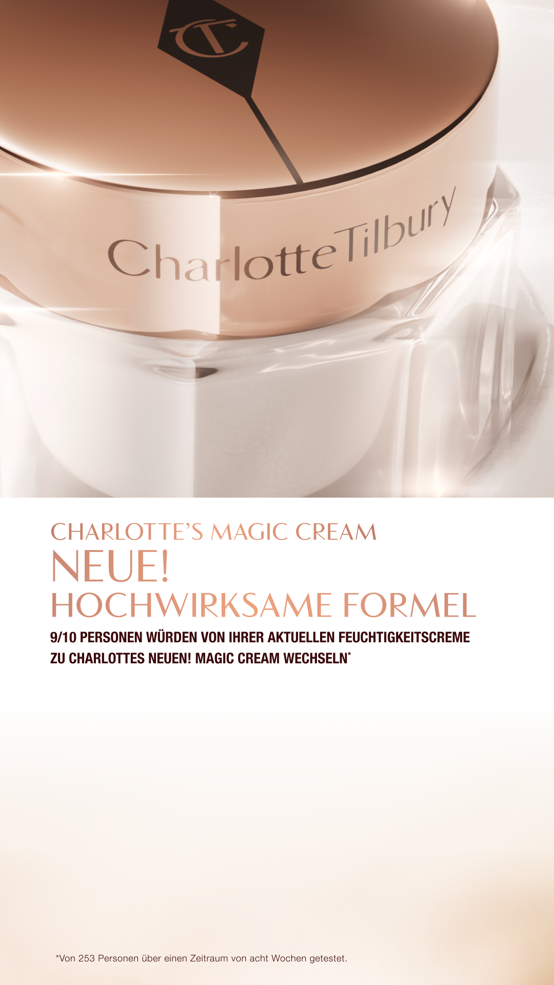 Charlotte Tilbury Skincare Facebook ad