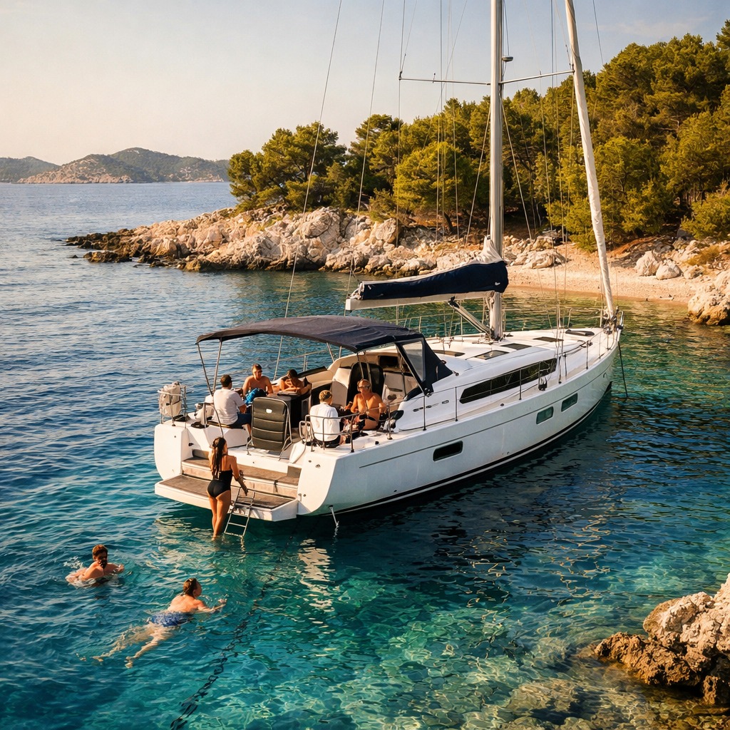 Croatia Charter Facebook ad: Yacht Charter Croatia - motor boats, luxury yachts…