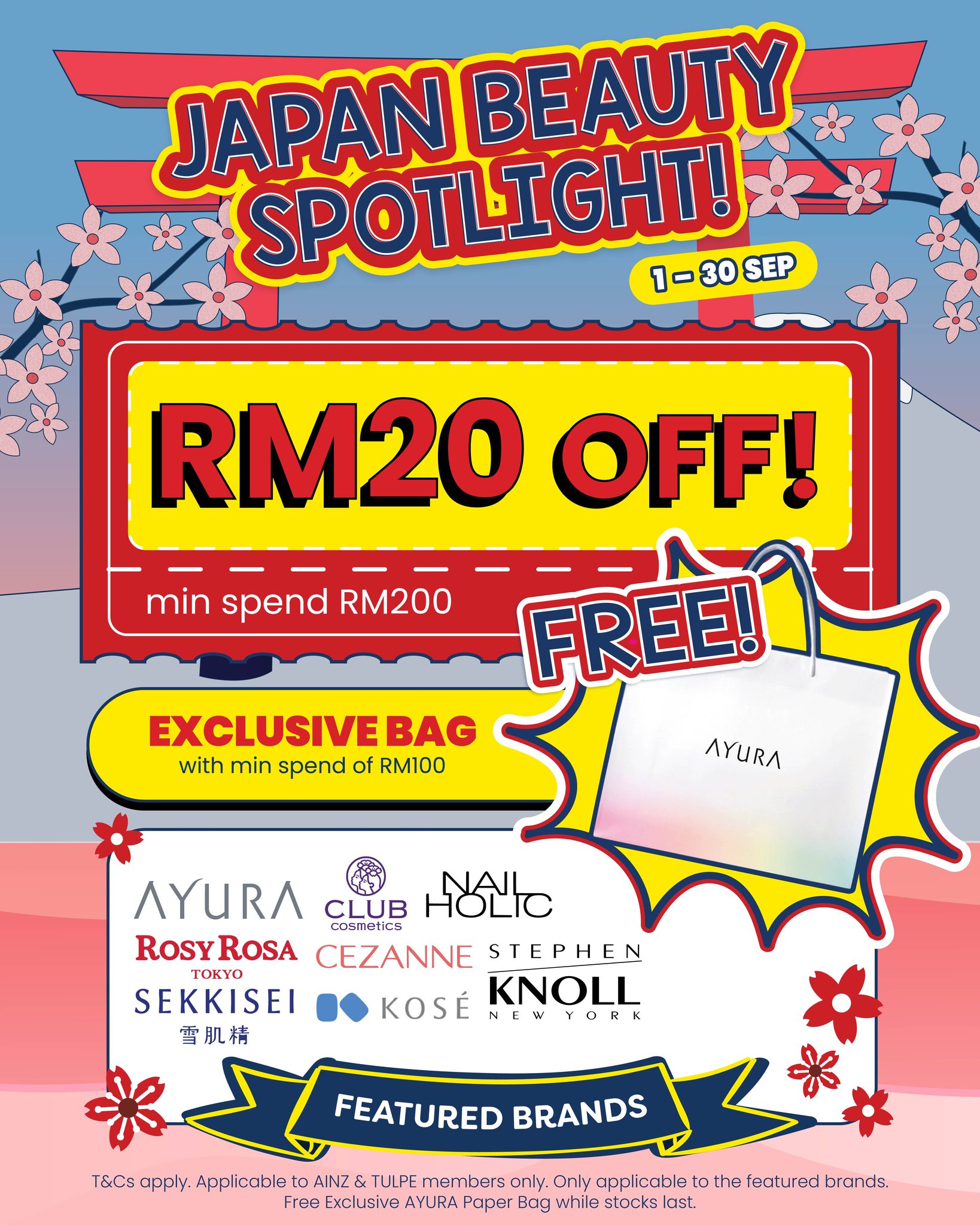 AINZ & TULPE Malaysia Facebook ad: Our Stores