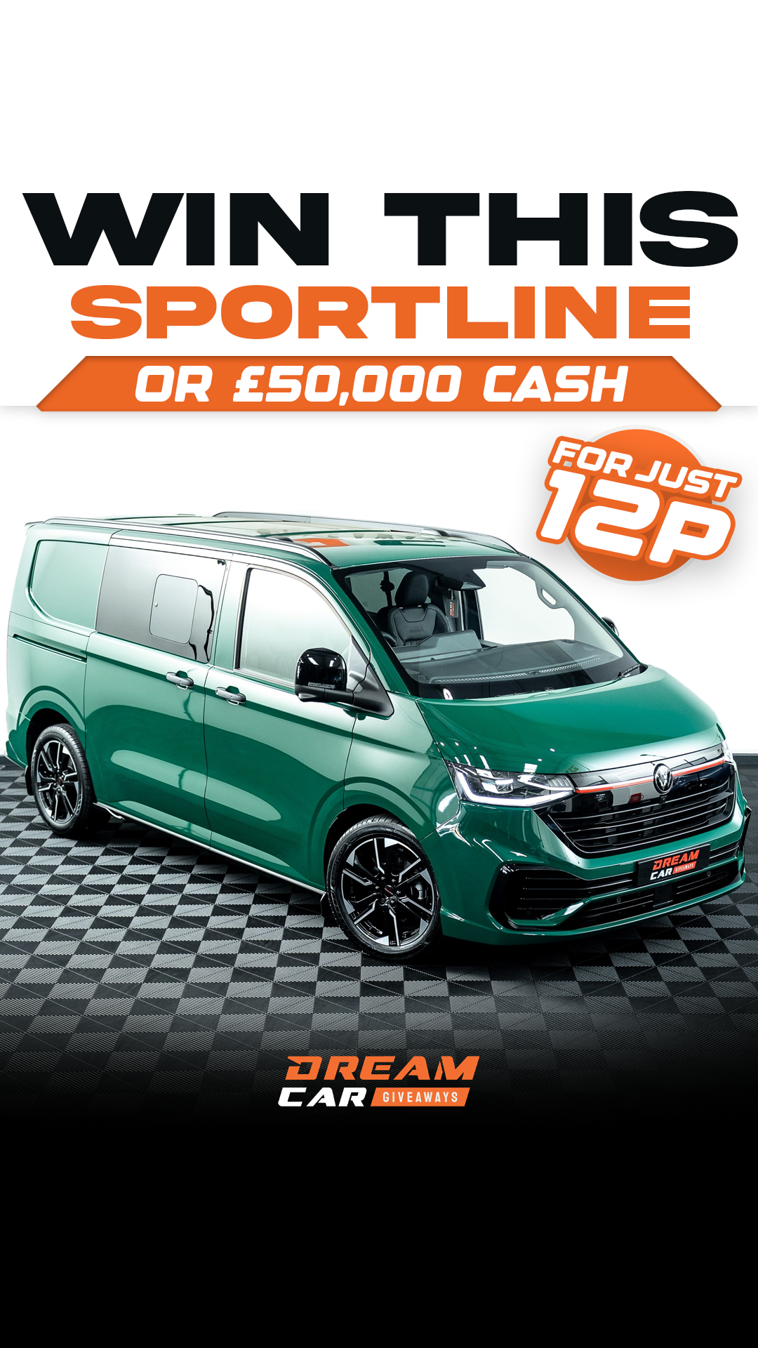 Dream Car Giveaways Facebook ad