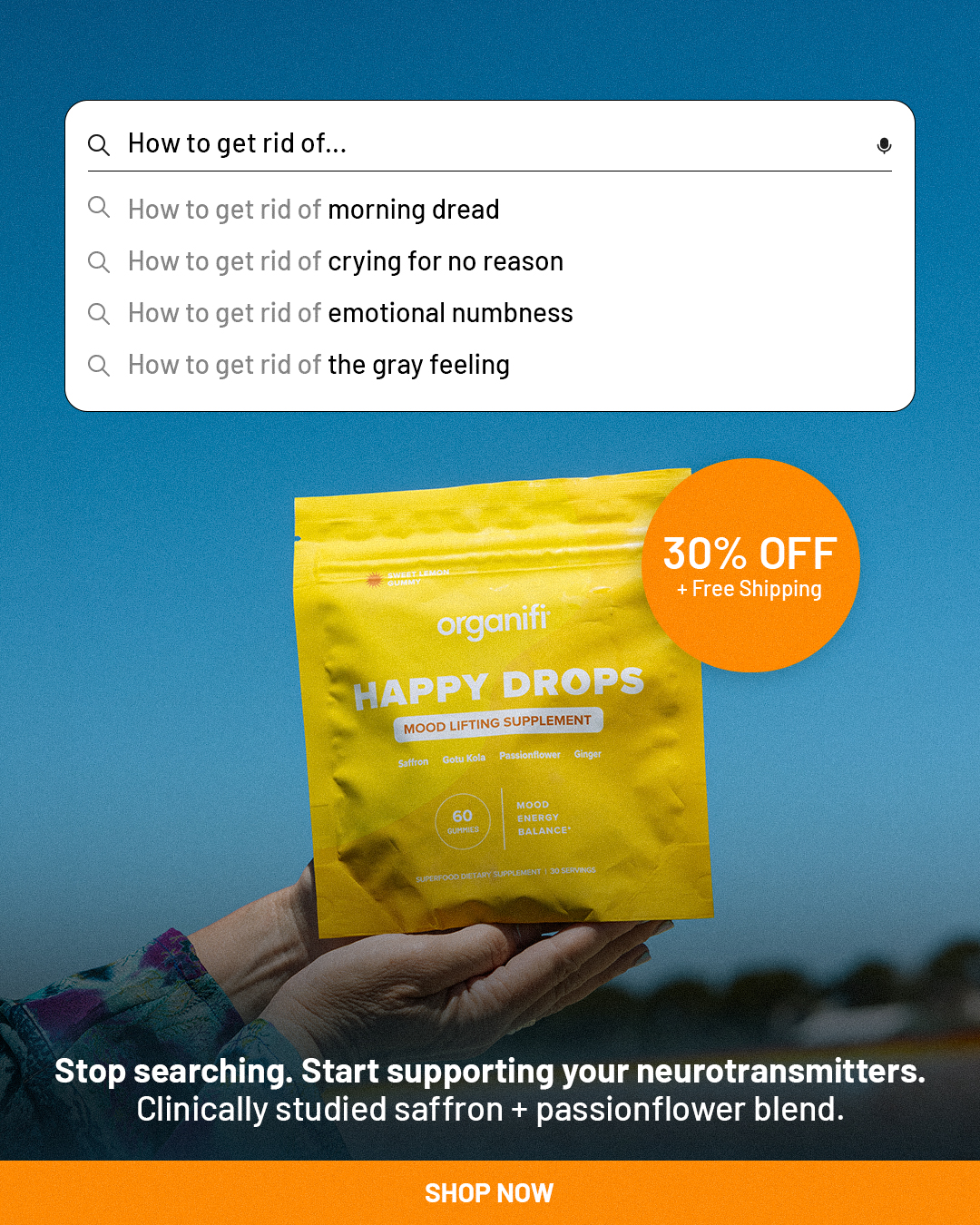 organifi Facebook ad