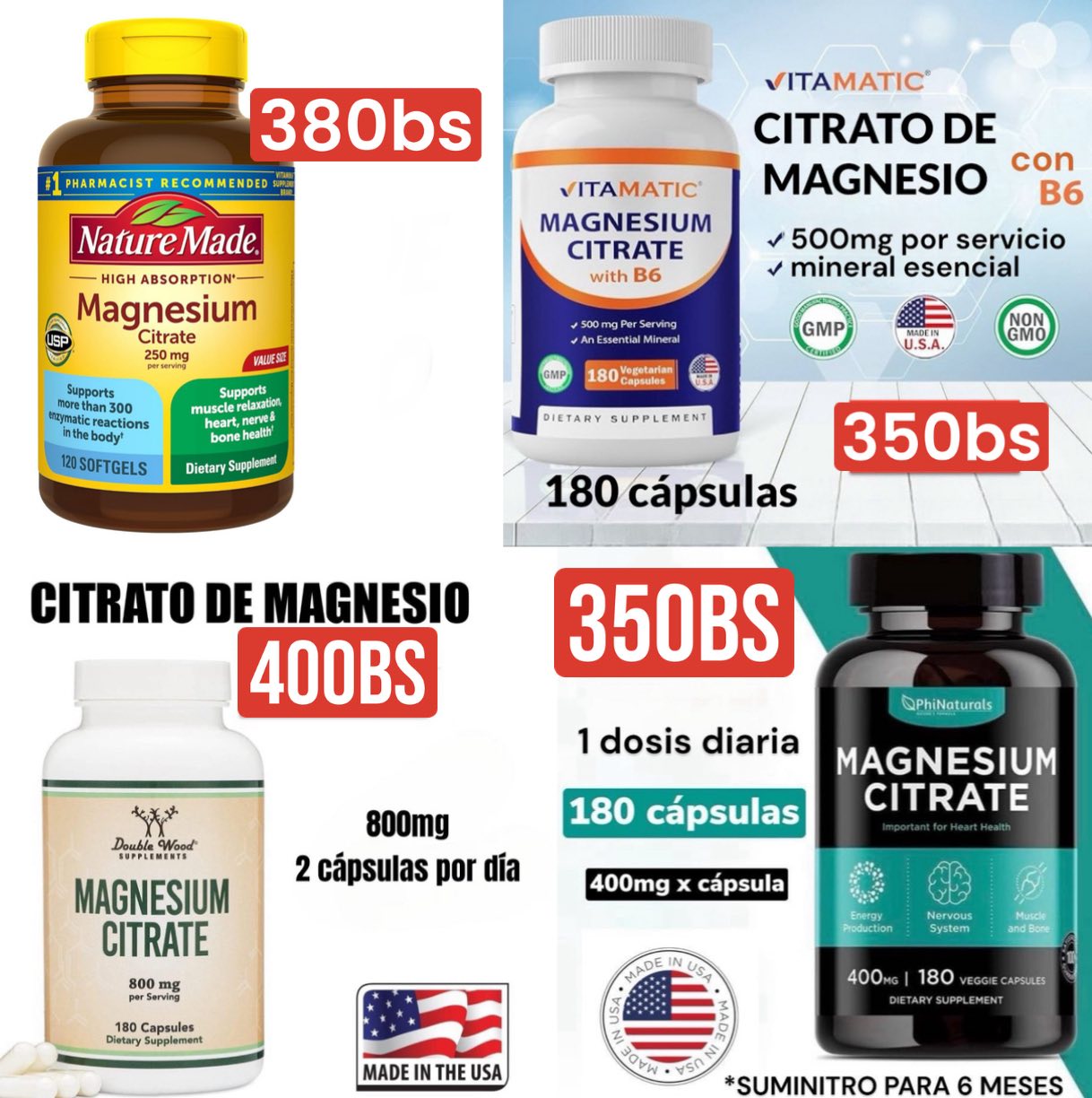Vitamina-te Facebook ad: Vitaminas Americanas Envíos con delivery