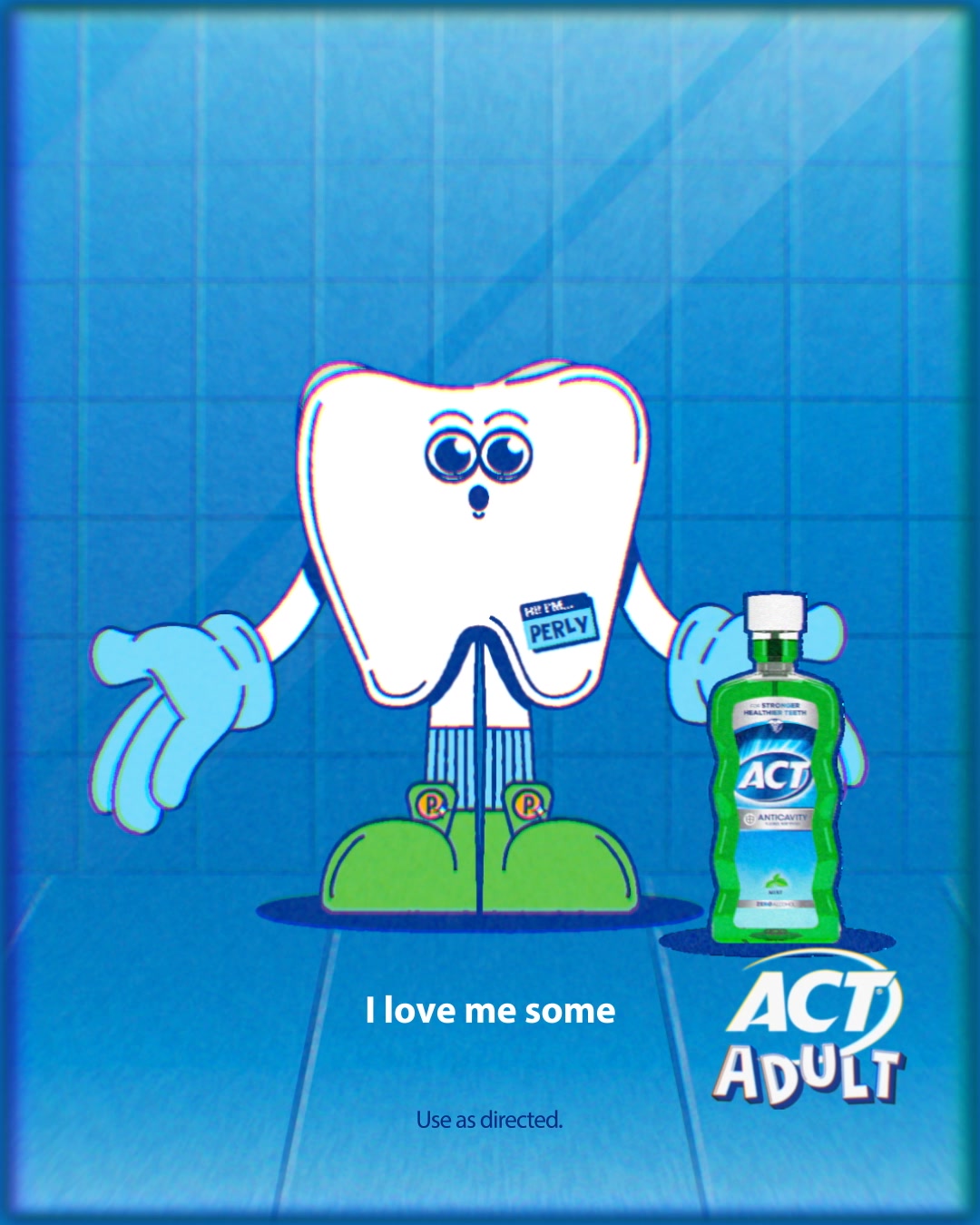 ACT Facebook ad: Dentists recommend you swish on ACT.