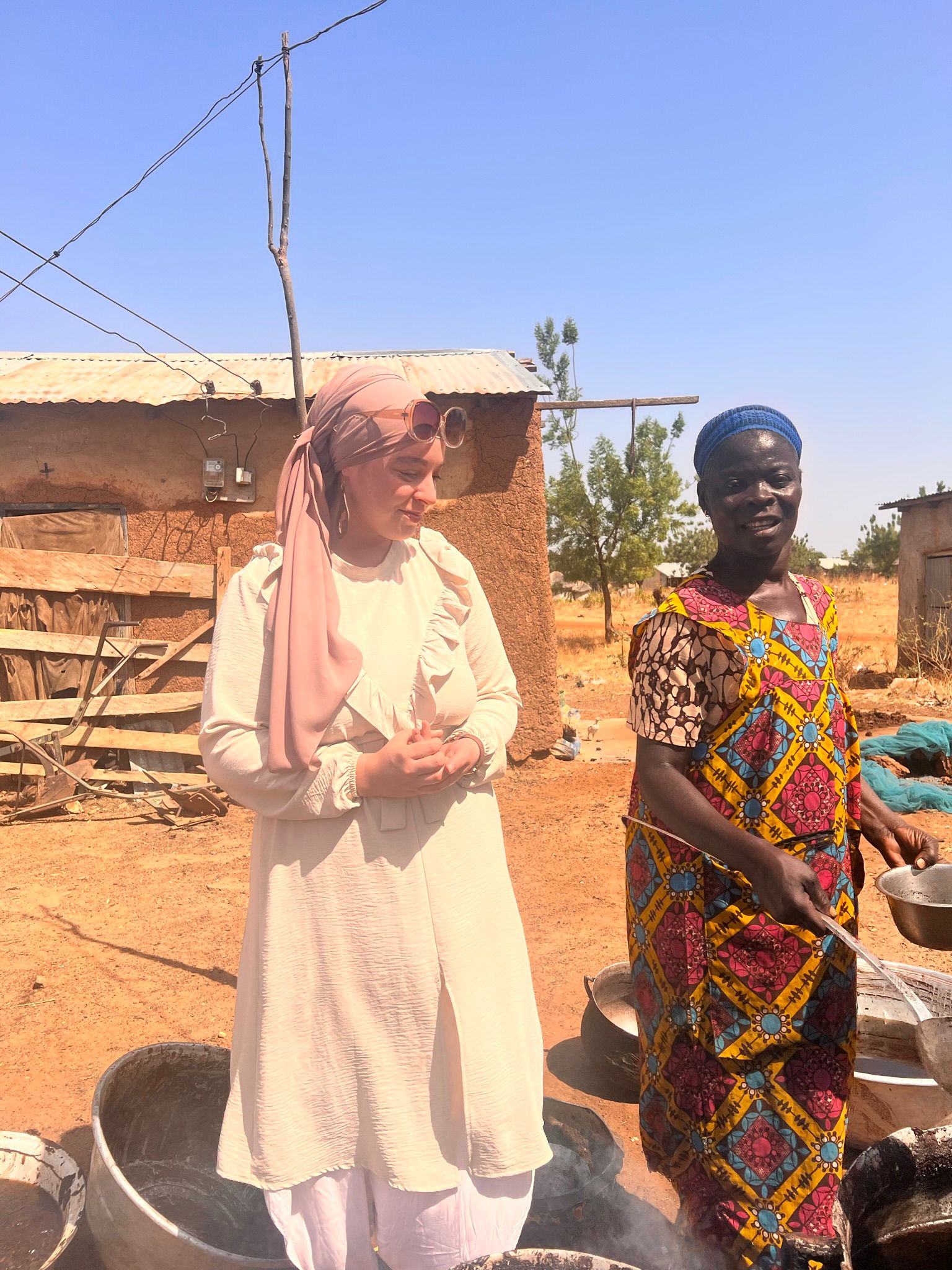 Nuni Global España Facebook ad: Cada compra cambia una vida en Ghana
