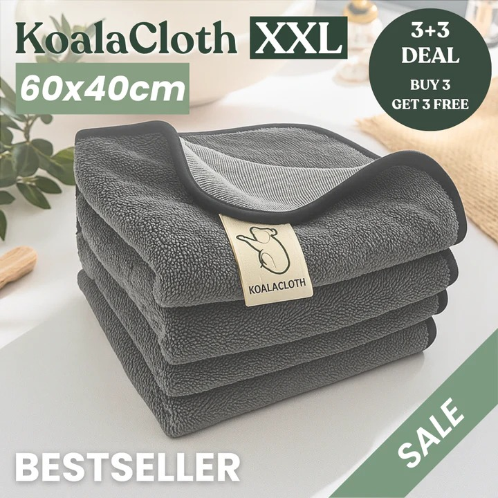 KoalaCloth Facebook ad: SALE: 50% OFF + Free Cloths