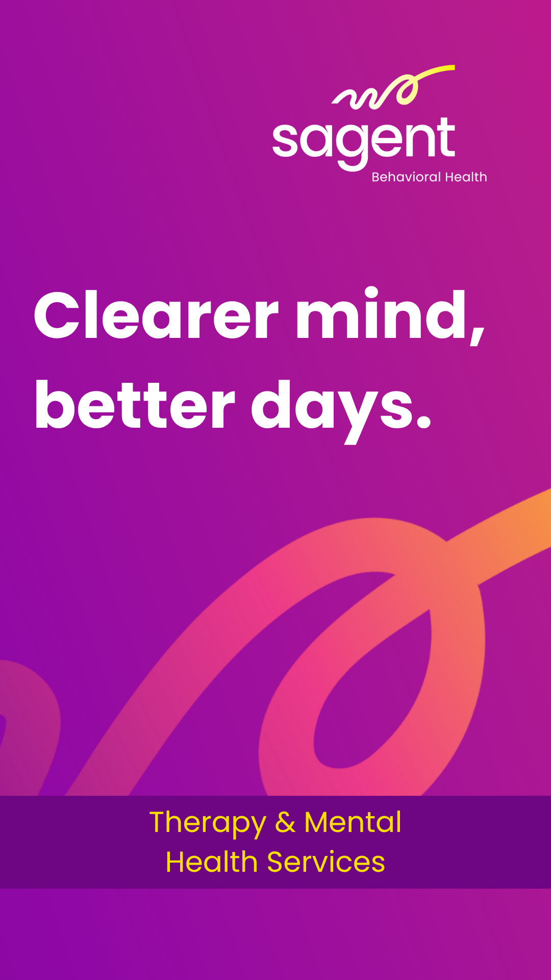Sagent Behavioral Health Facebook ad