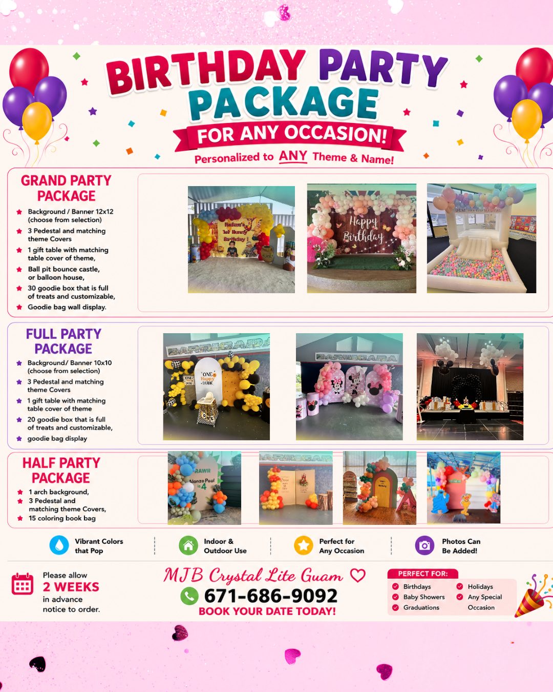 Crystal Lite Guam Facebook ad