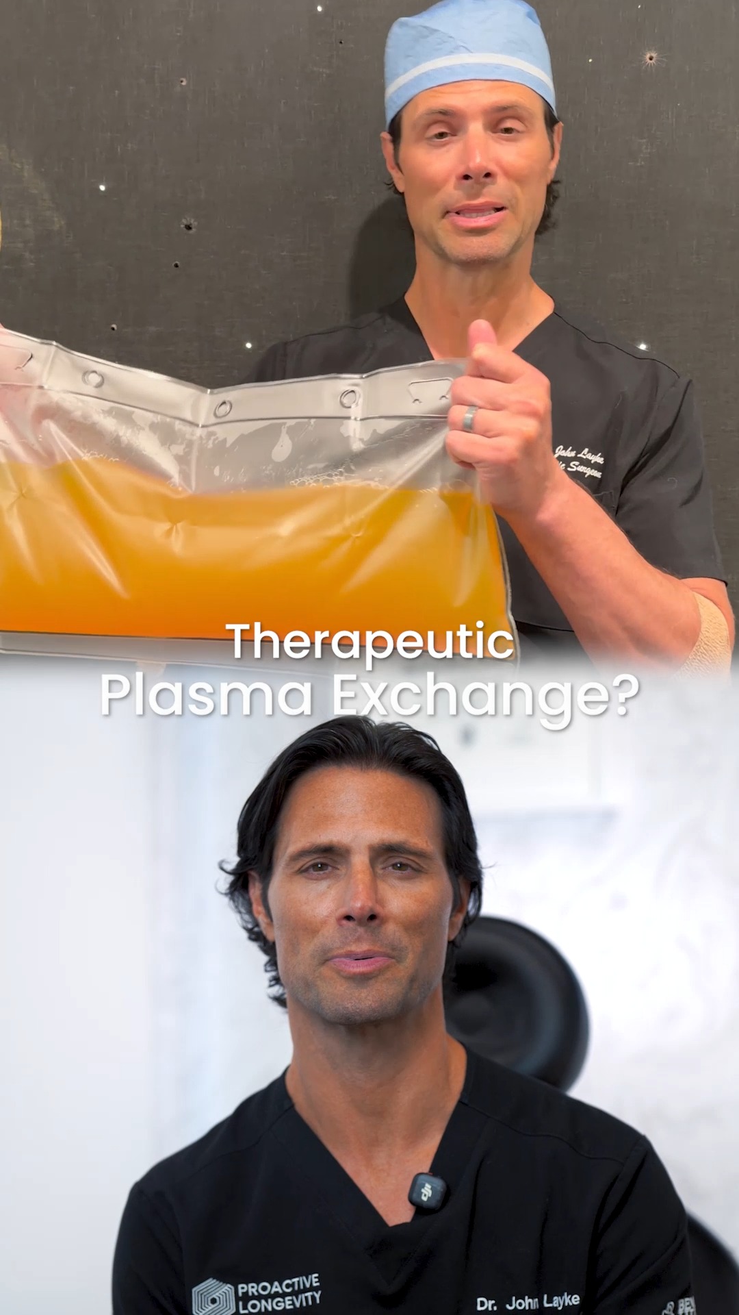 Proactive Longevity Facebook ad: Therapeutic Plasma Exchange helps remove inflammatory…