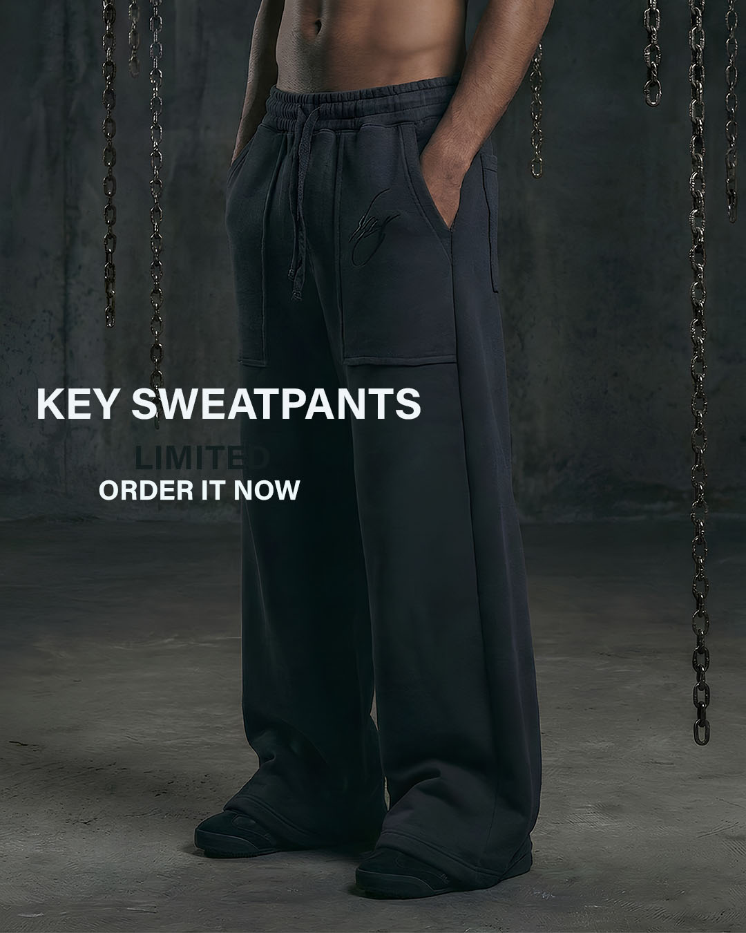 Key studios Facebook ad: Not all sweatpants are the same