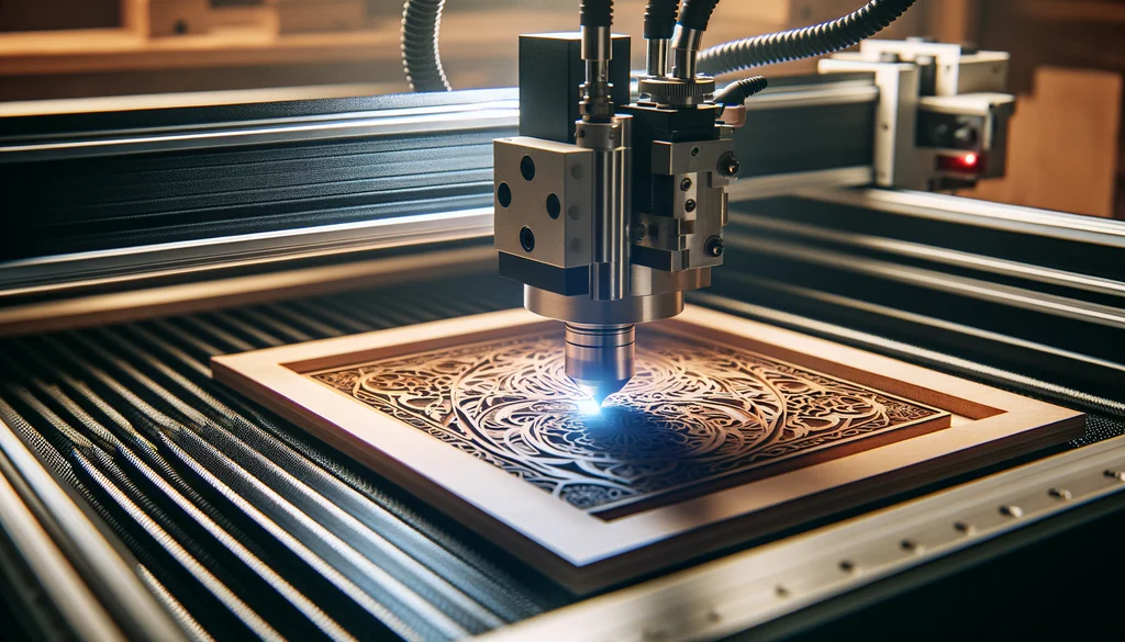 Etched Kustomz Facebook ad: Custom laser engraving on acrylic, metal, wood and…