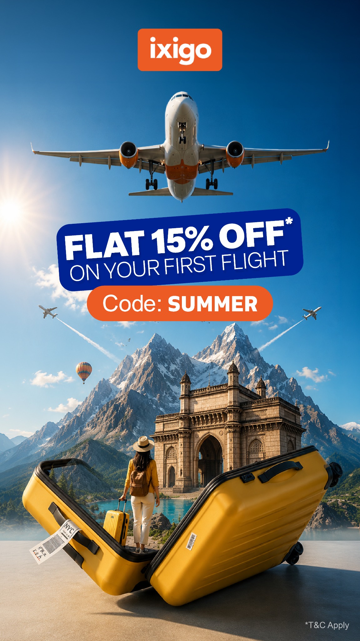 ixigo Facebook ad