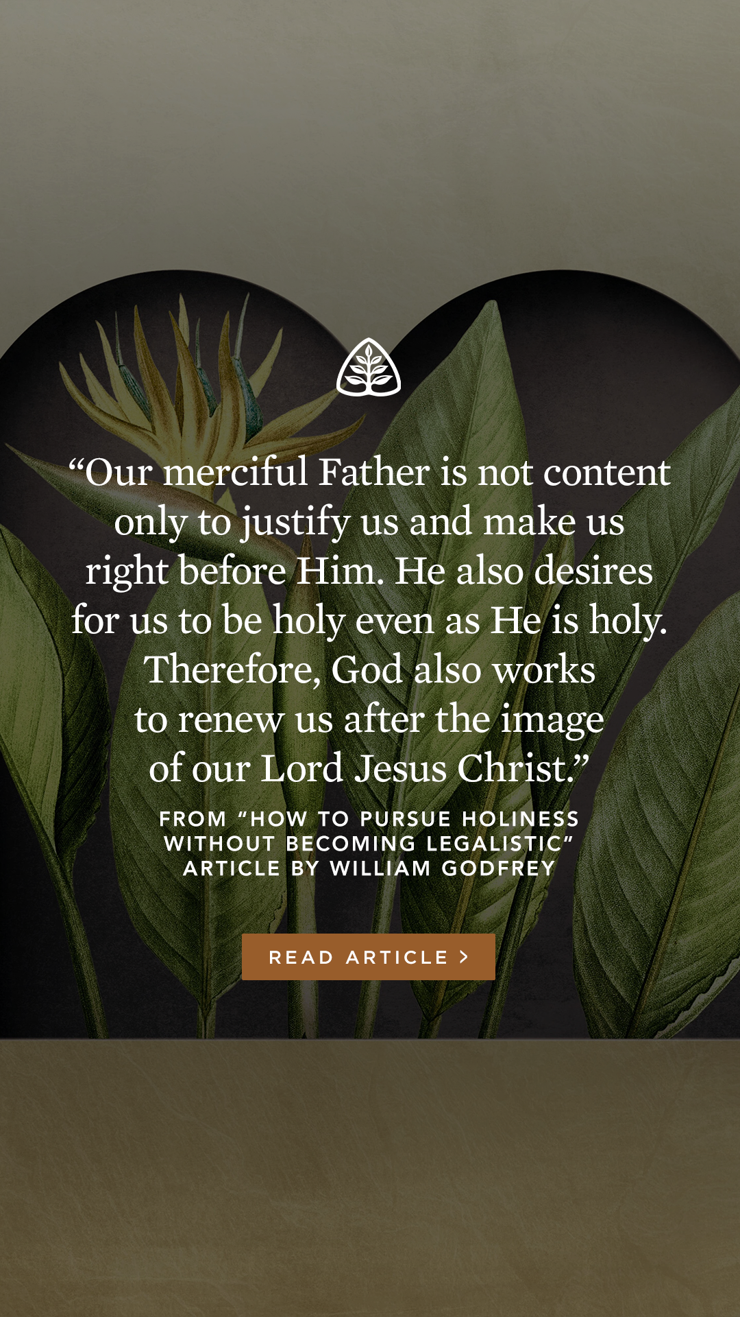 Ligonier Ministries Facebook ad