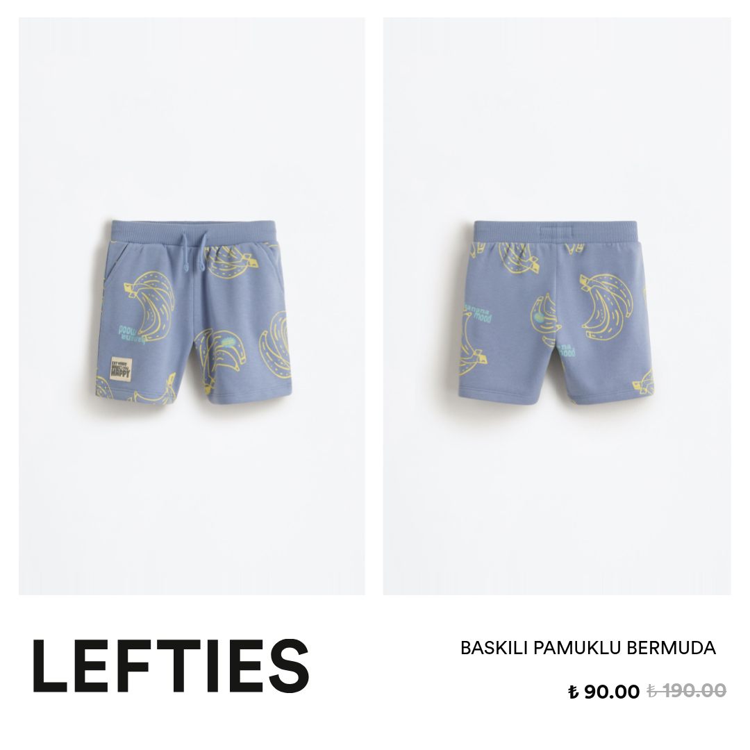 Lefties Facebook ad: LEFTIE'de Niño'yu keşfedin.