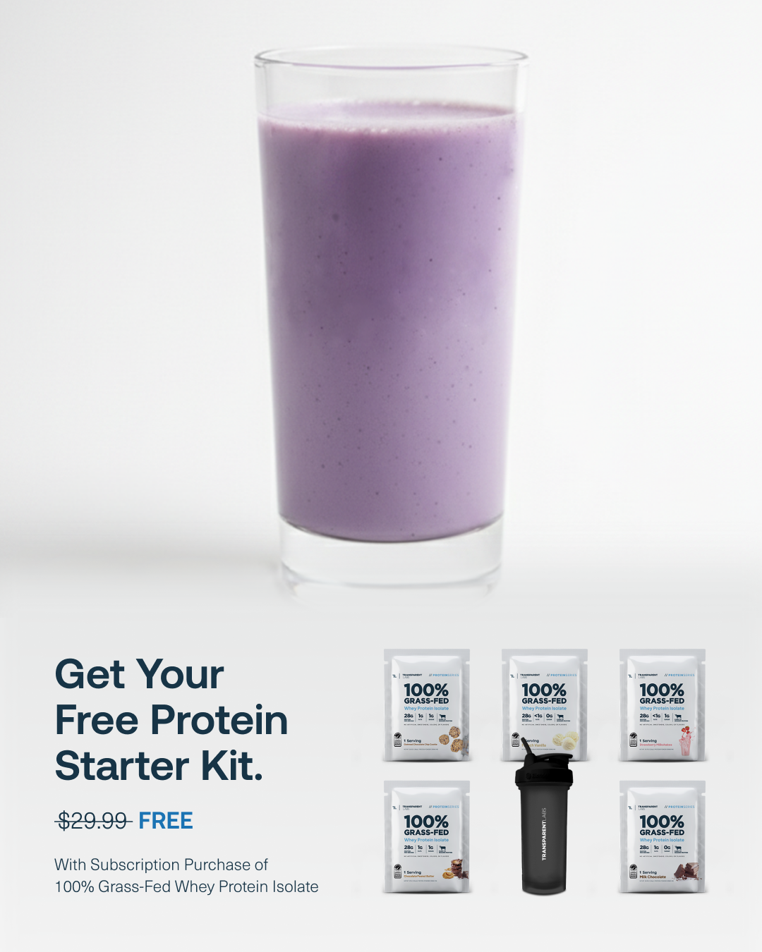 Transparent Labs Facebook ad