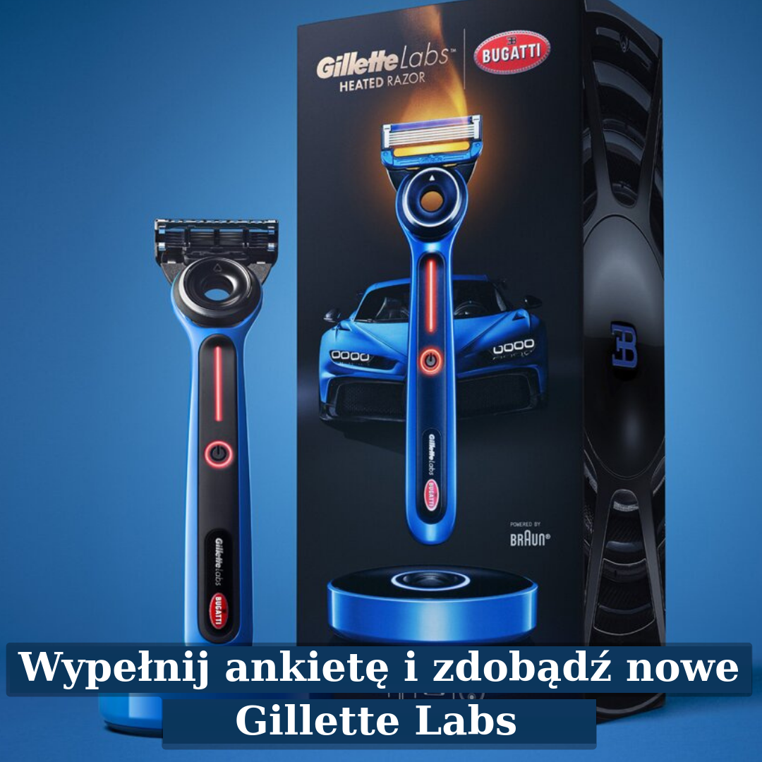 Contain Ghostwriter Facebook ad: Odbierz prezent Gillette na ankietę!