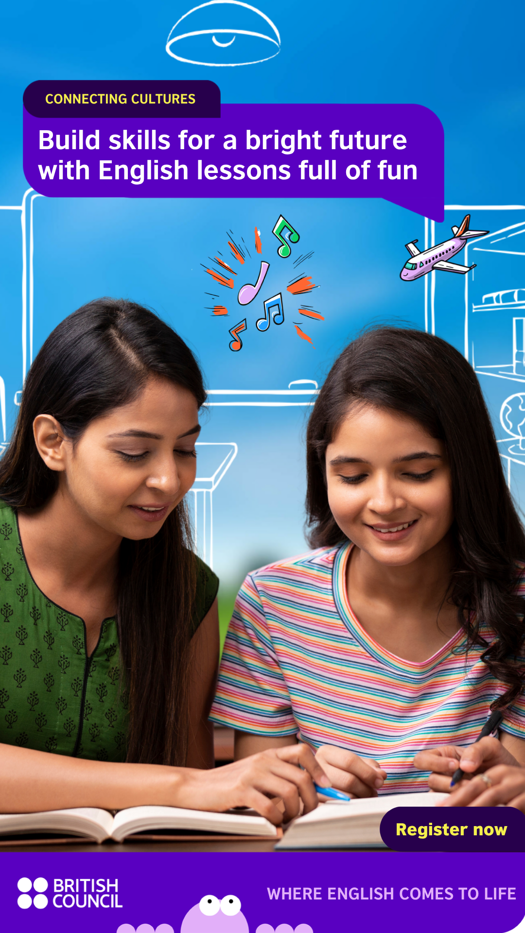 British Council India Facebook ad