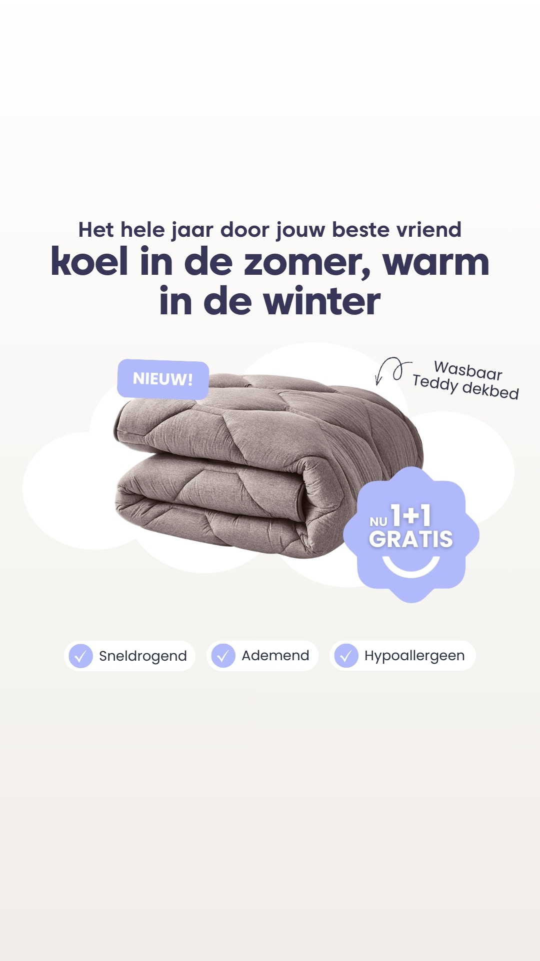 HappyBed Facebook ad