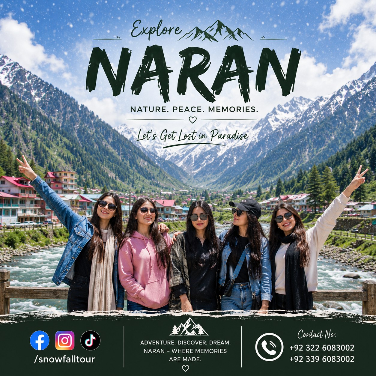 SnowFall Tours & Travels Facebook ad