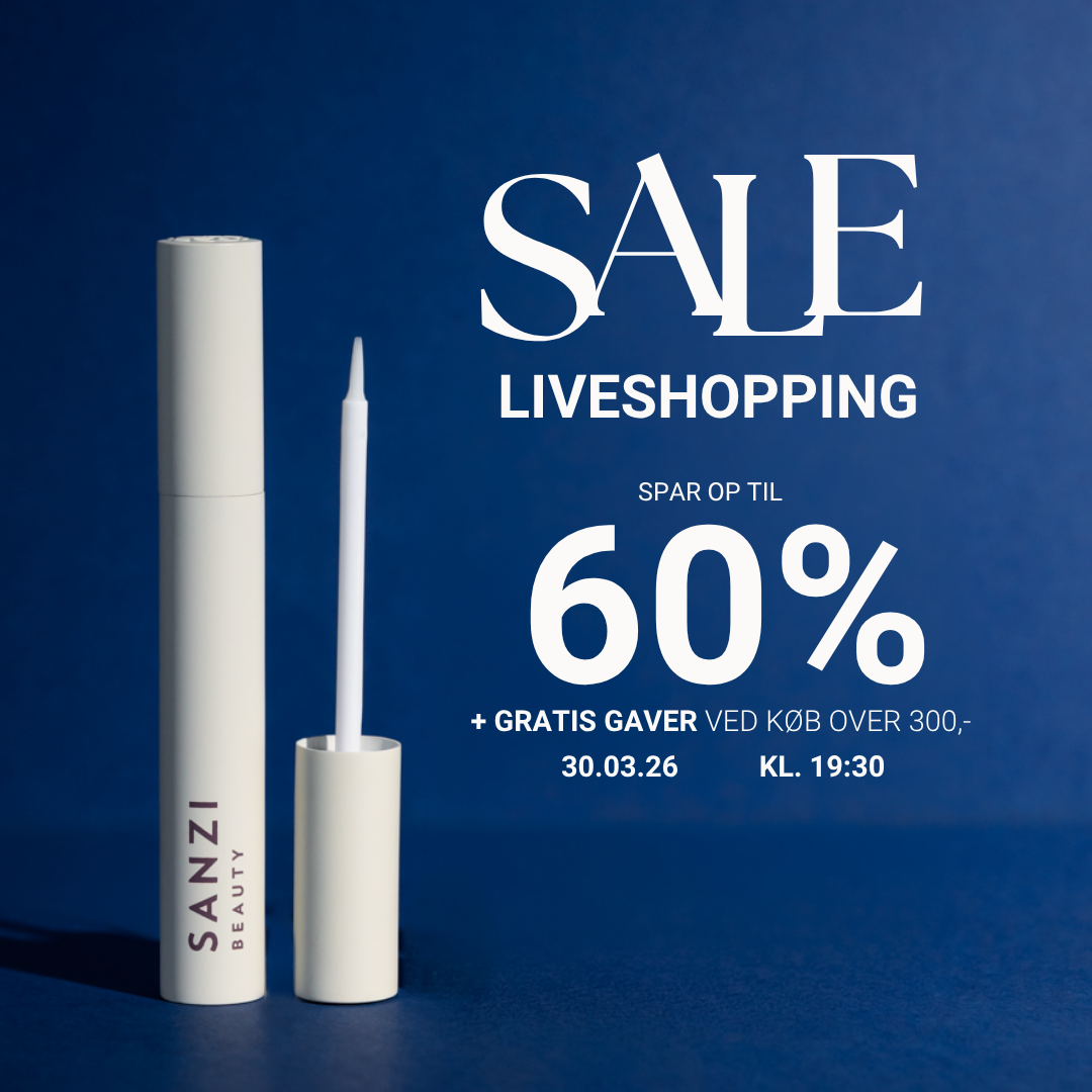 Sanzi Beauty Facebook ad: UDSALGS LIVESHOPPING - SPAR OP TIL 60% + GRATIS GAVER