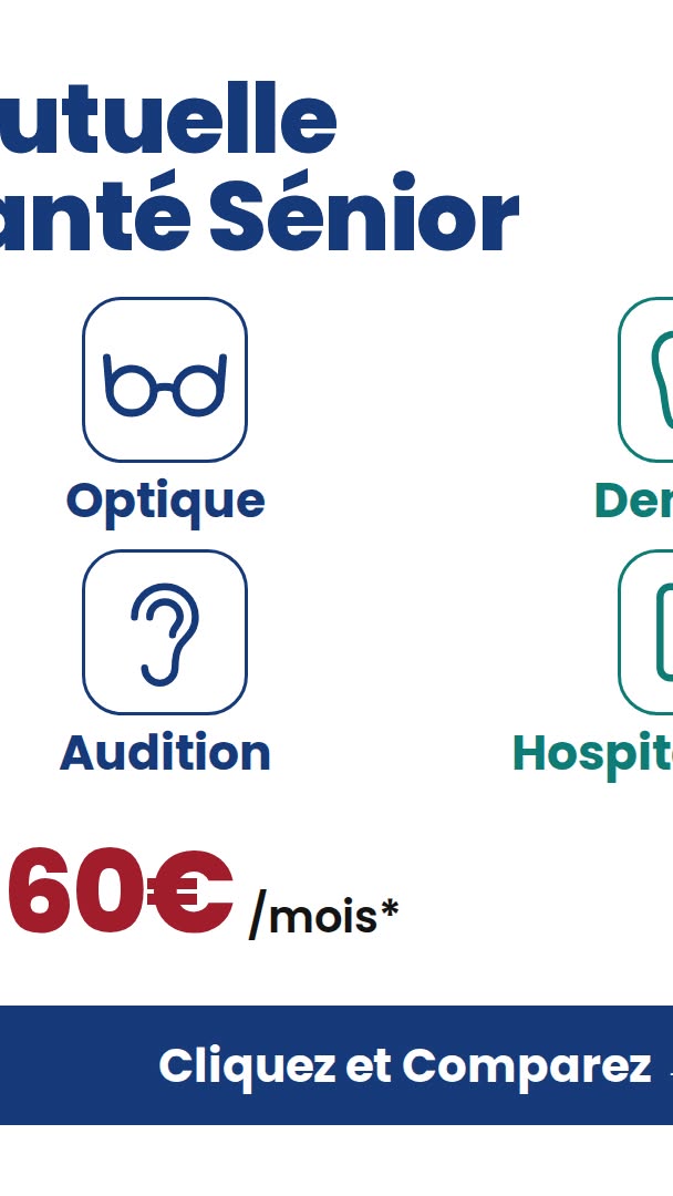 Icall Assure Facebook ad: Mutuelle Santé Senior