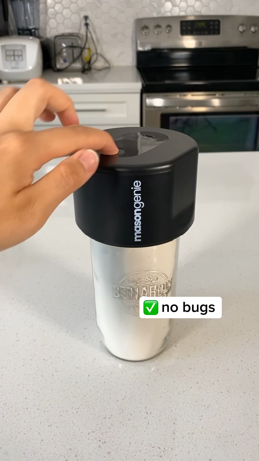 Mason Genie Facebook ad: #1 Mason Jar Hack