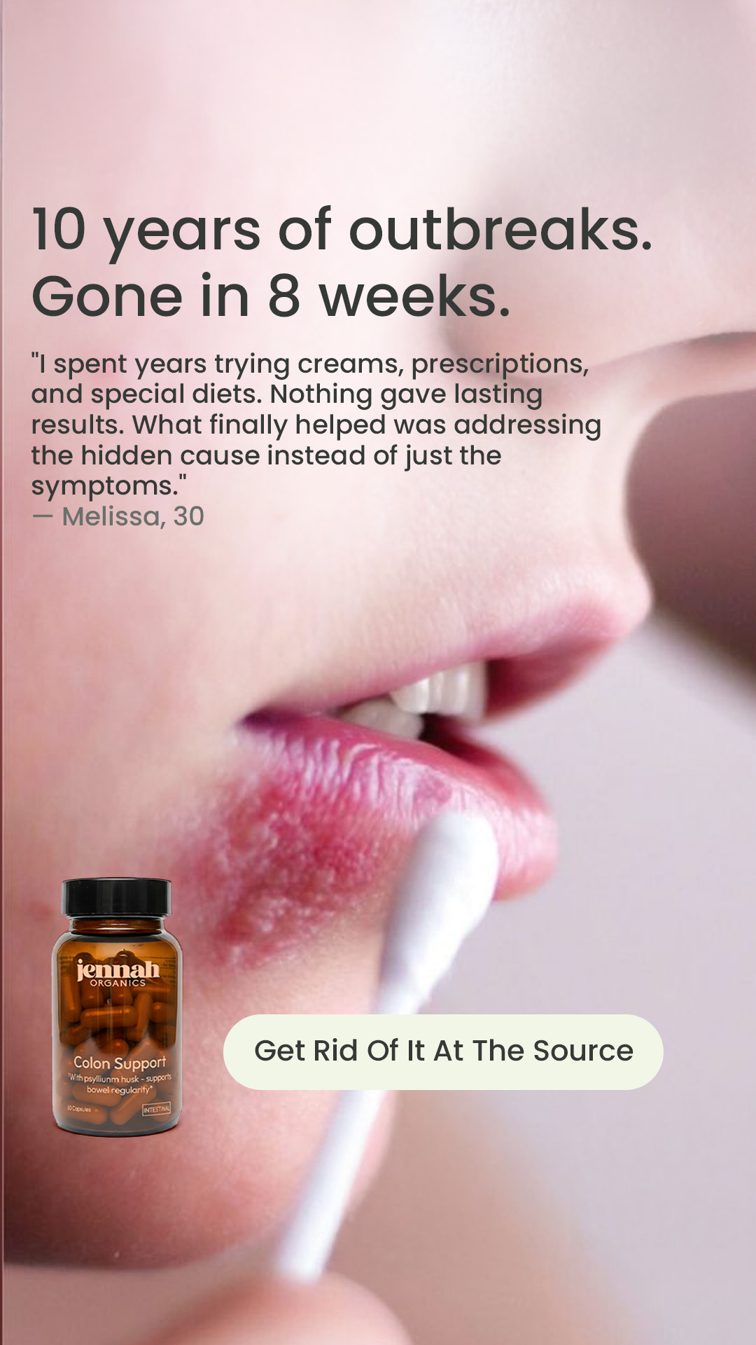 Jennah Organics Facebook ad