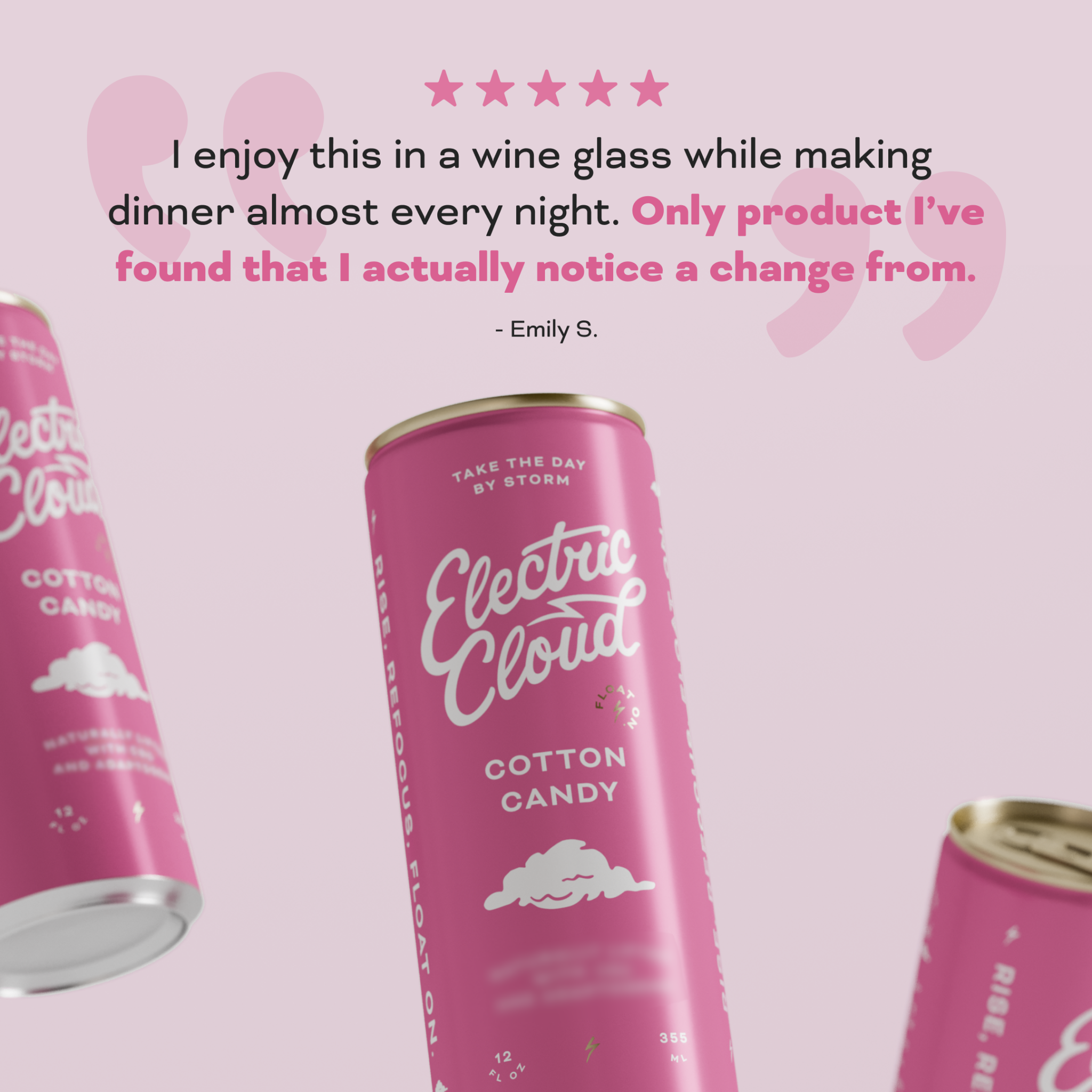 Electric Cloud Facebook ad: Bubbles That Bring Balance