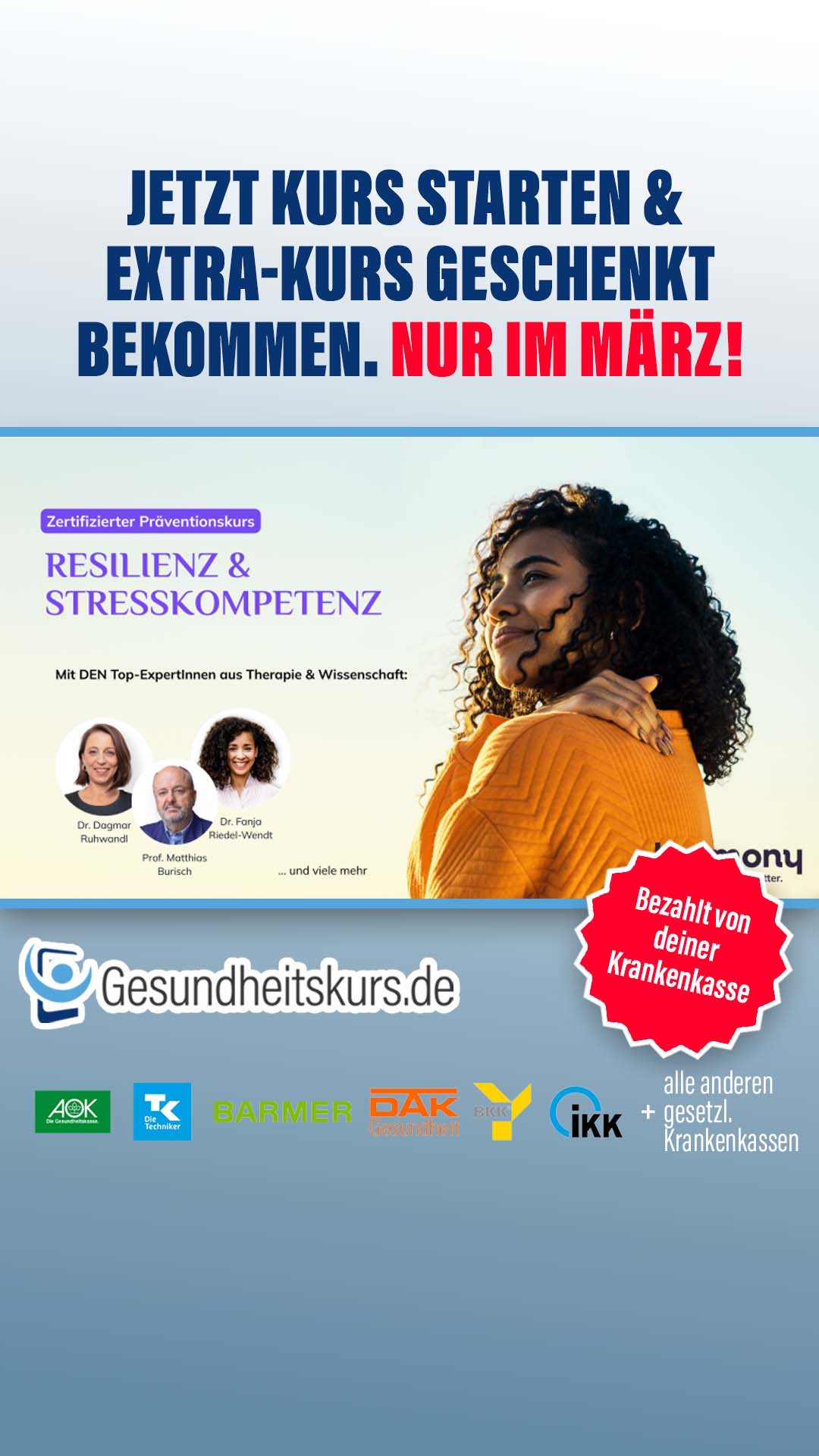 Gesundheitskurs.de Facebook ad