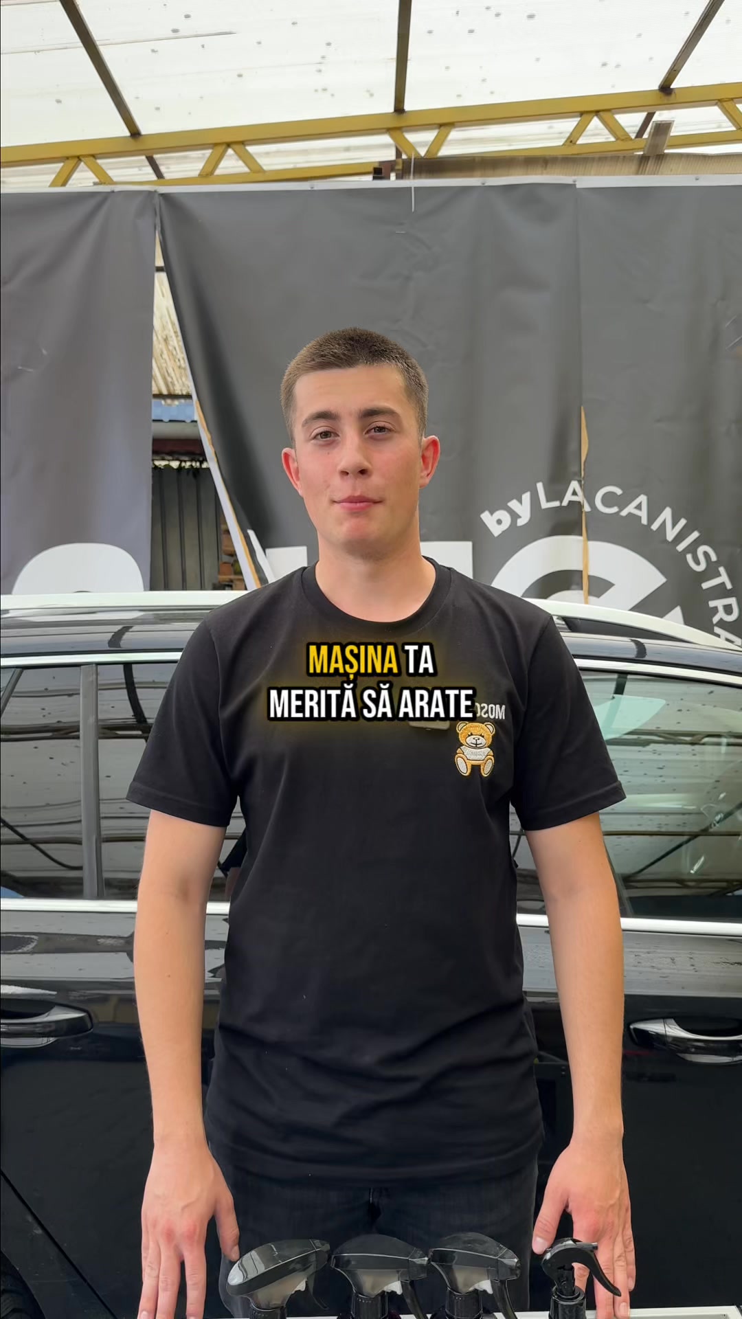 LaCanistra.ro Facebook ad: Ți-e dor să ai mașina curată?