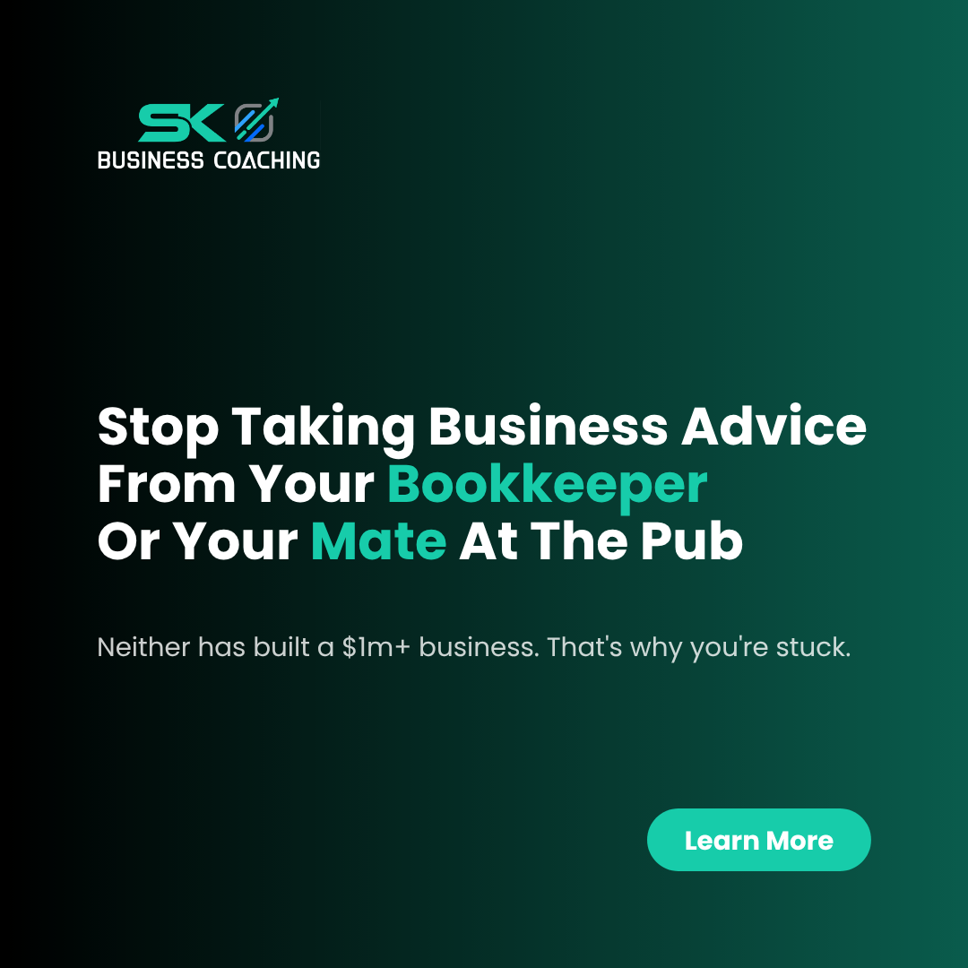 SK Business Coaching Facebook ad