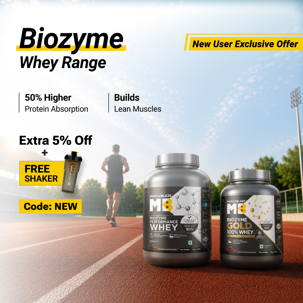 MuscleBlaze Facebook ad