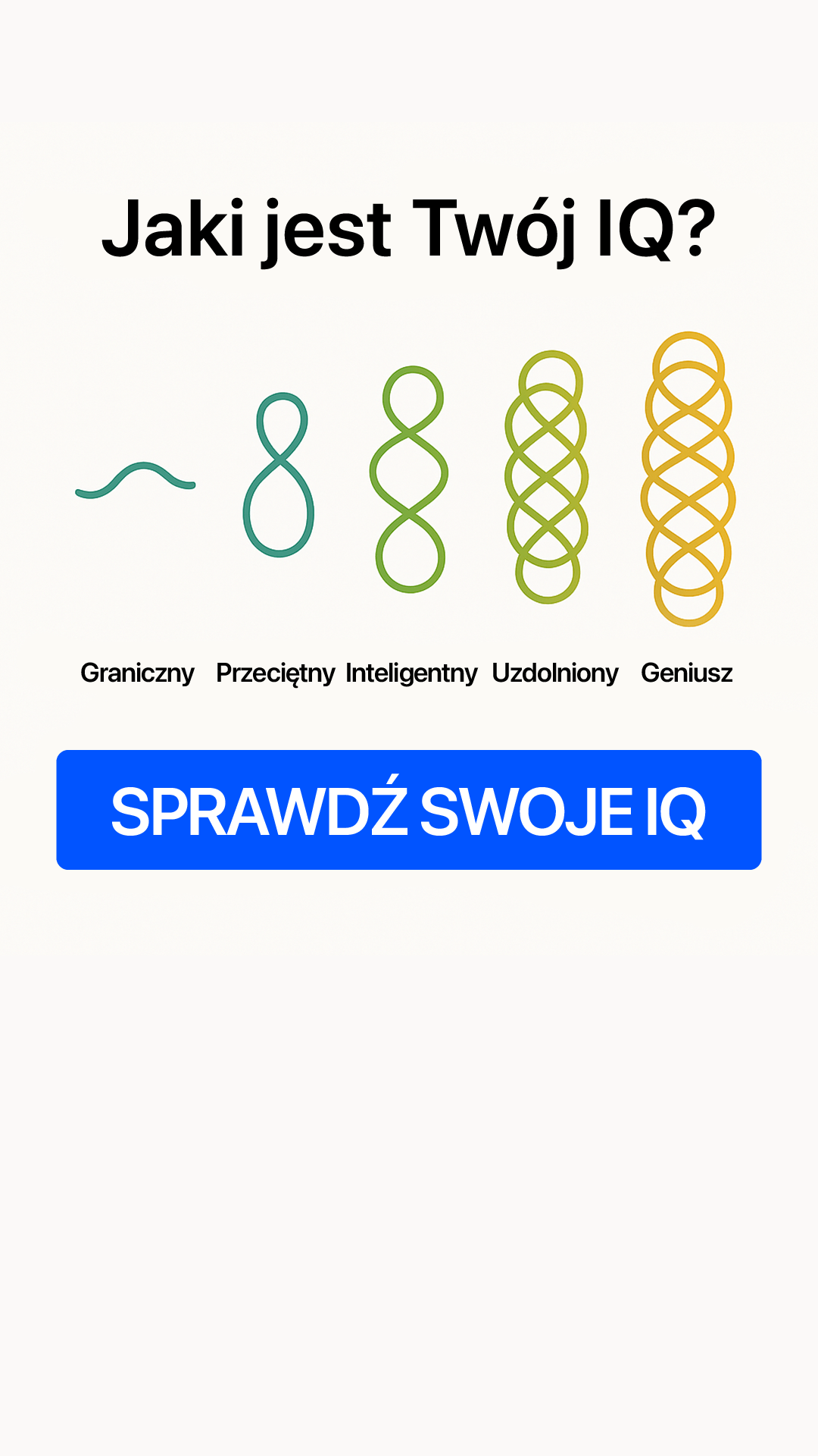 My IQ Facebook ad
